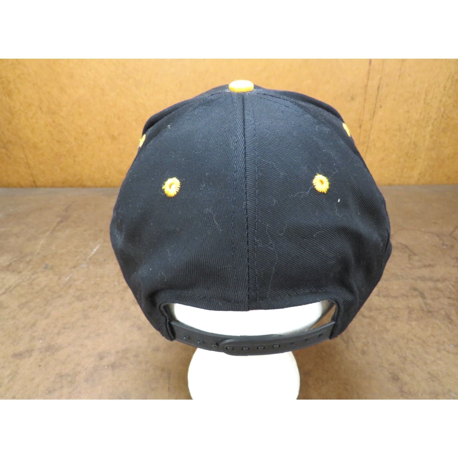 Equipment VTG Miller Equipment black yellow snapback hat cap trucker Cap Adults Adjustable Nylon Advertising Look Trucker Mens Womens Boys Girls Size ONE SIZE - 3 Thumbnail