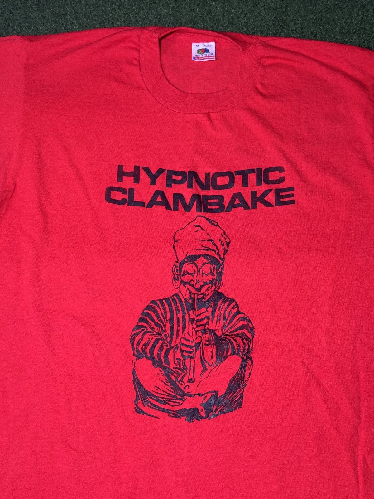 Band Tees × Vintage Vintage 90s Hypnotic Clambake Reggae Folk Stoner T Shirt Size US XL / EU 56 / 4 - 2 Thumbnail