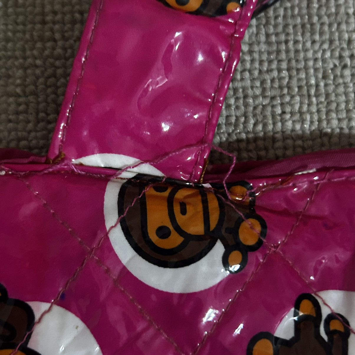 Bape Vynil Baby Milo Tote Bag Size ONE SIZE - 5 Thumbnail