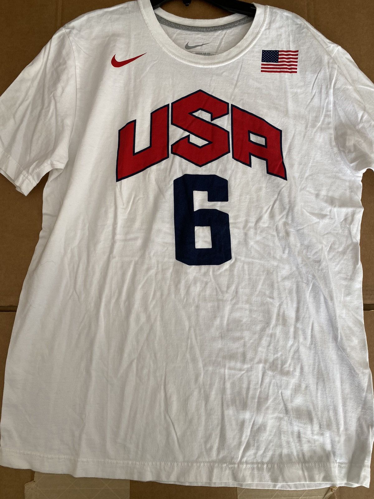 NBA × Nike Lebron James team USA nba shirt lakers cavs Size US L / EU 52-54 / 3 - 1 Thumbnail
