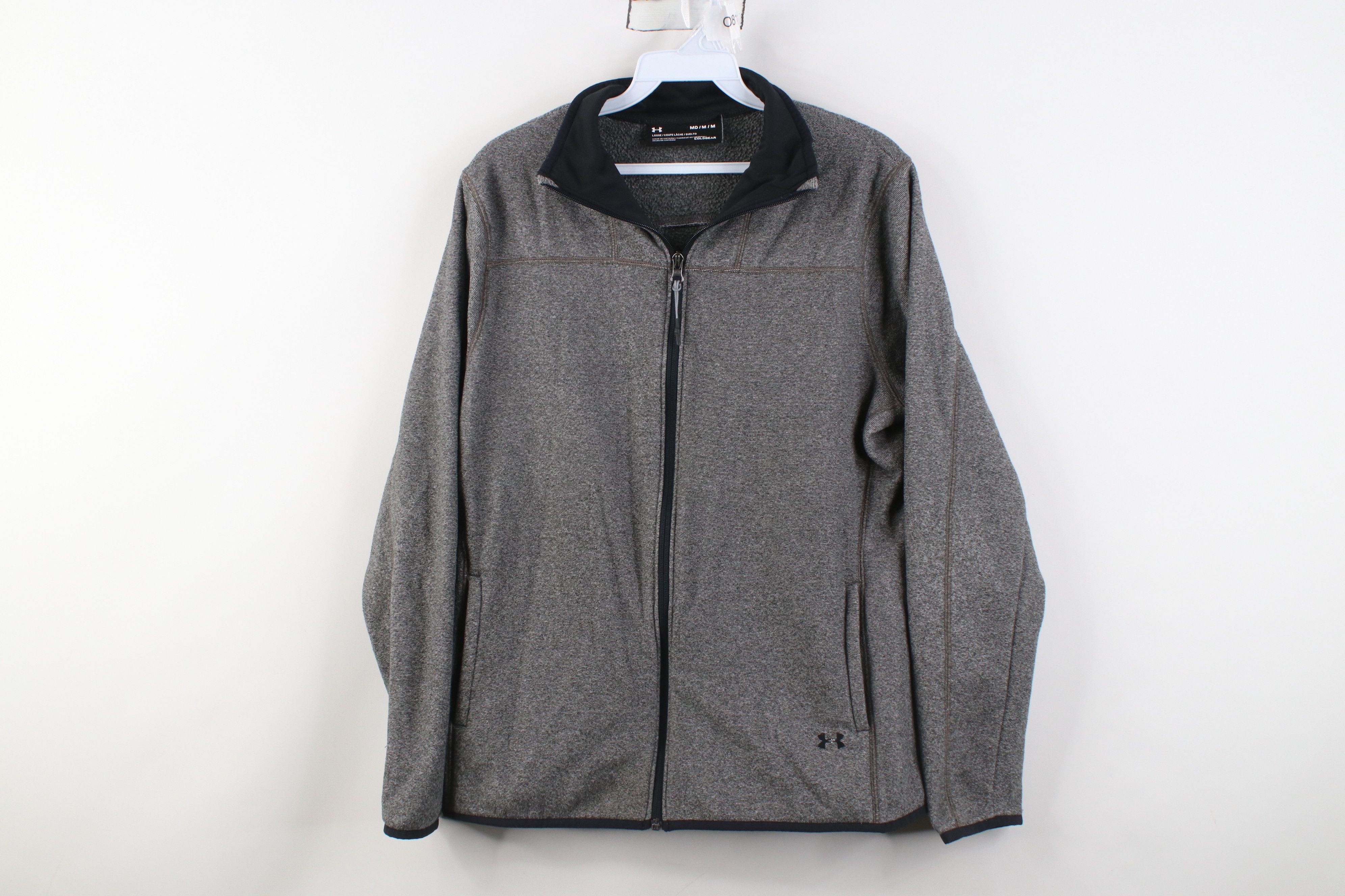 Under Armour Under Armour ColdGear Fleece Full Zip Sweater Jacket Gray Size M / US 6-8 / IT 42-44 - 1 Thumbnail