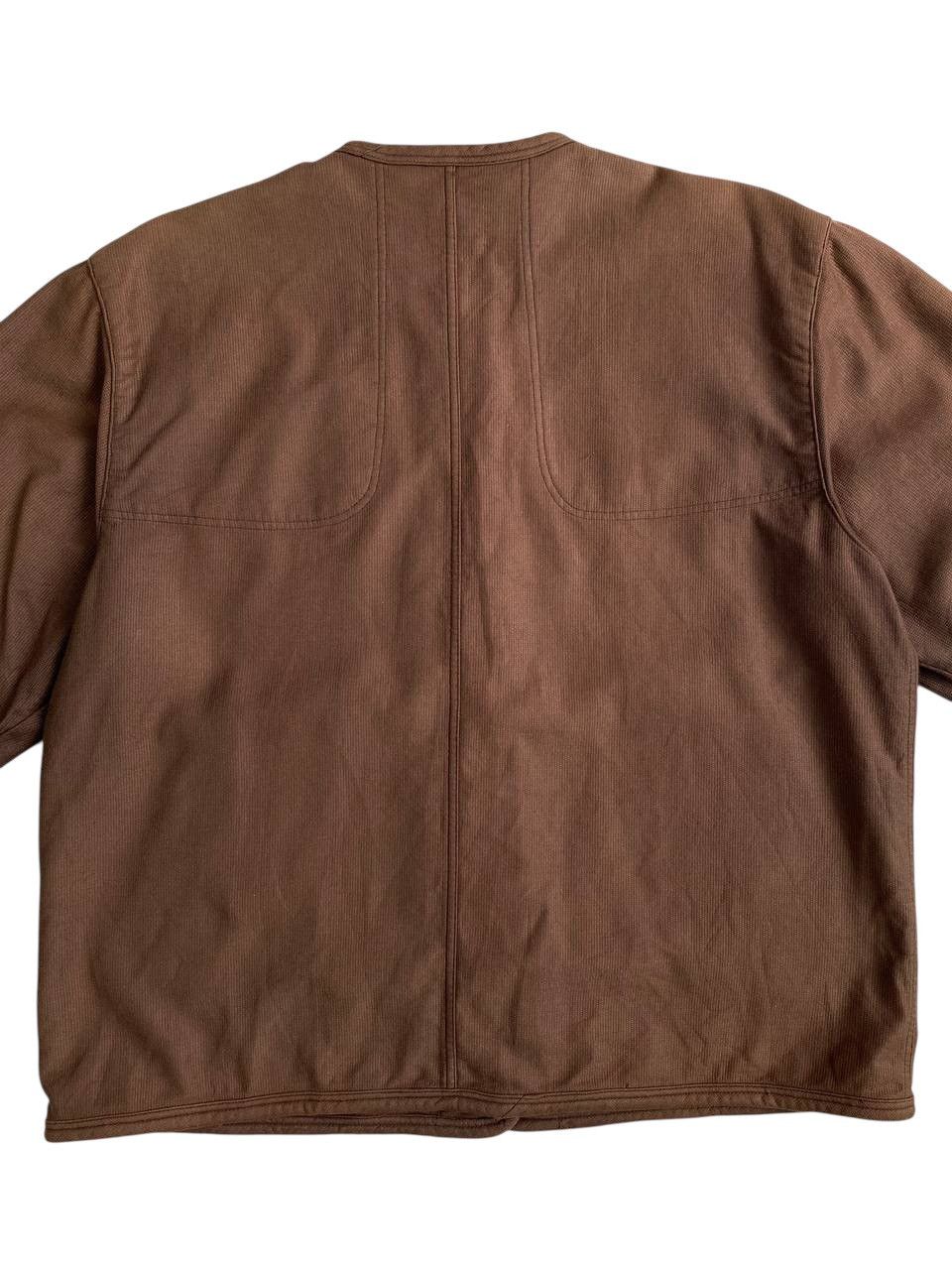 Issey Miyake Vintage 80’s Issey Miyake Collarless Sunfaded Jacket Size US M / EU 48-50 / 2 - 11 Thumbnail