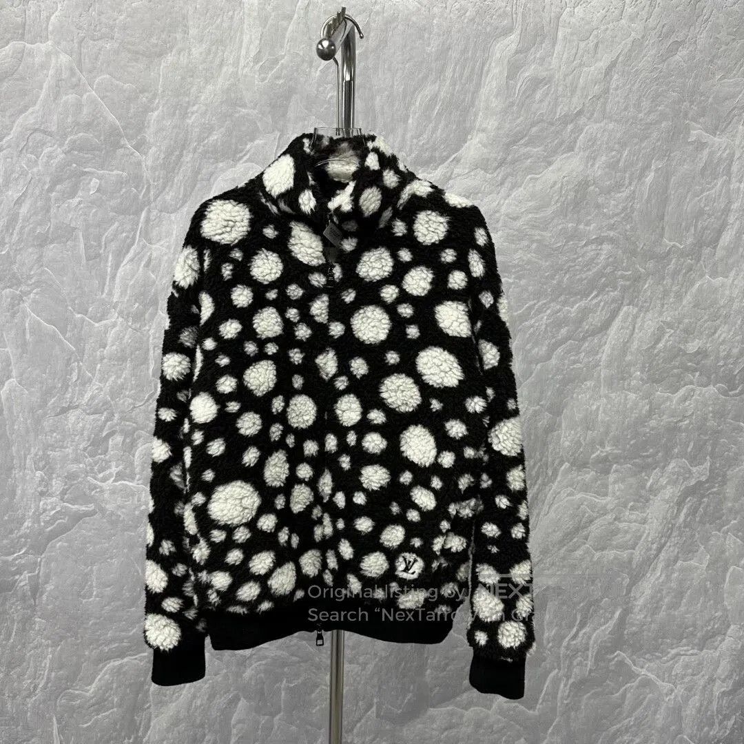 Louis Vuitton louis vuitton black and white polka dot jacket. Size S / US 4 / IT 40 - 2 Thumbnail