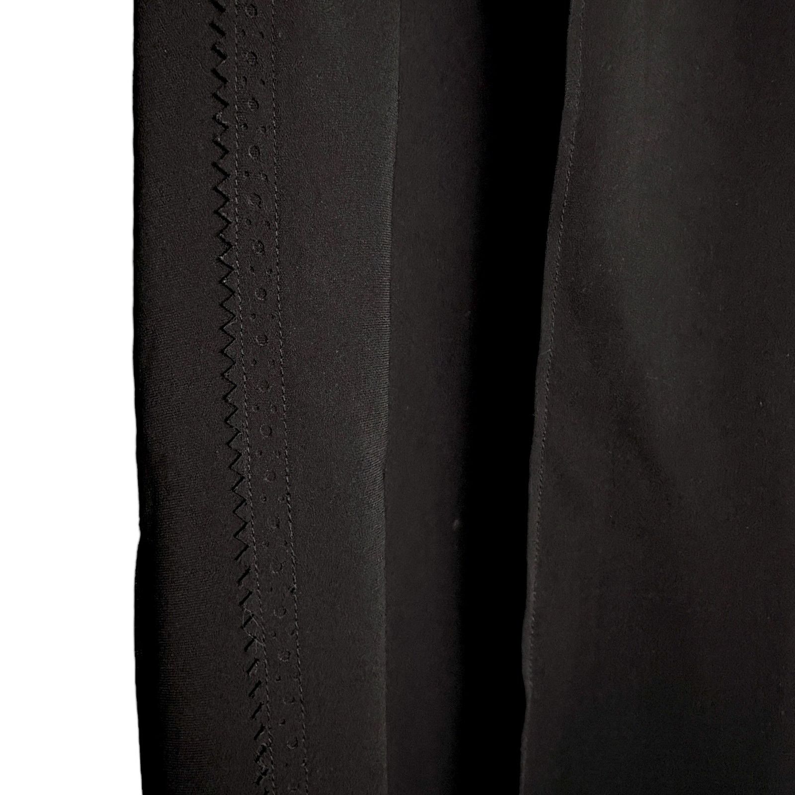 08sircus 08Sircus Japan Black Wide Leg Elastic Pants $300 Retail Size 26" / US 2 / IT 38 - 4 Thumbnail