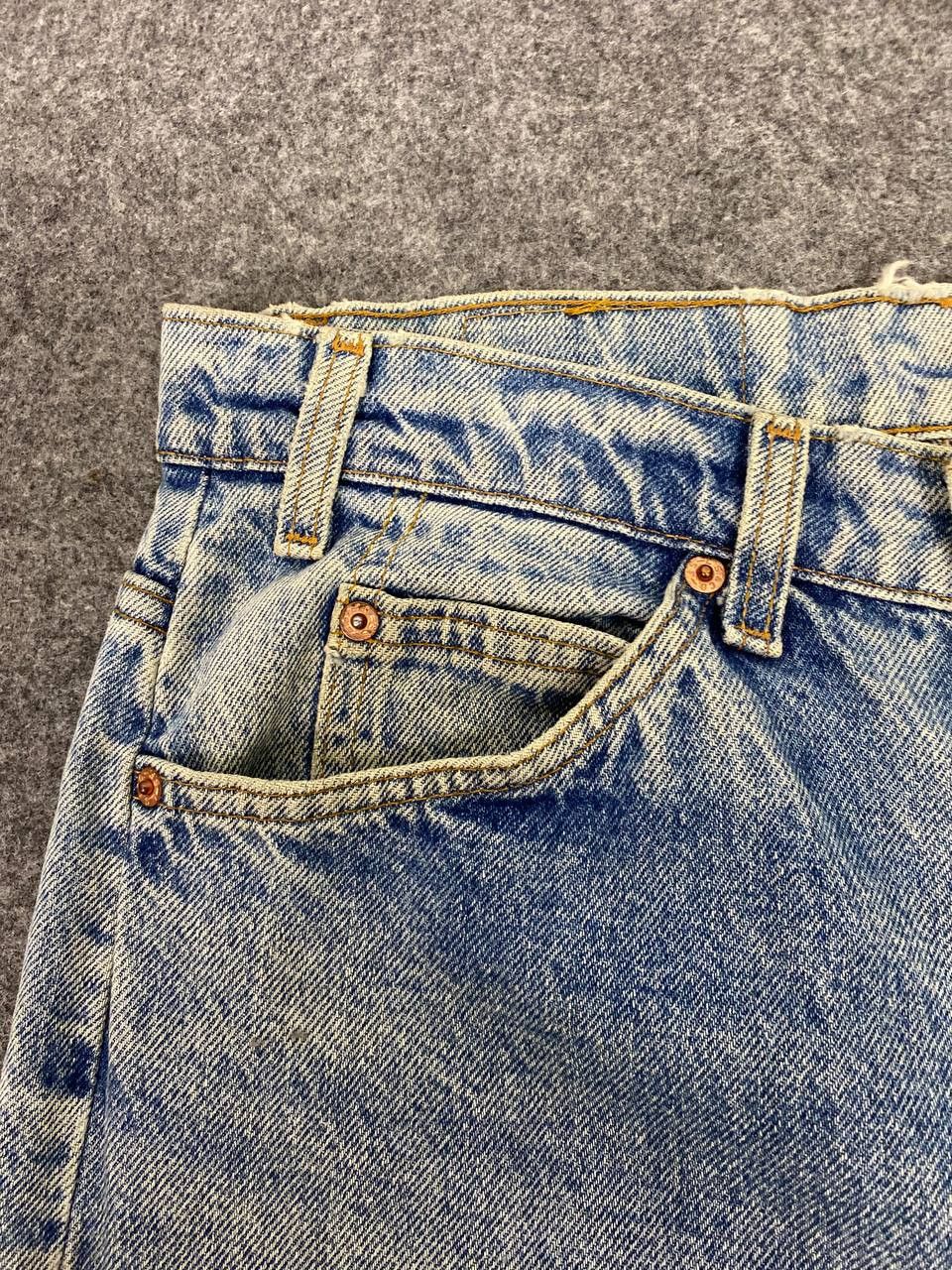 Levi's vintage levis 575 orange tab acid wash denim made in usa Size US 32 / EU 48 - 11 Thumbnail