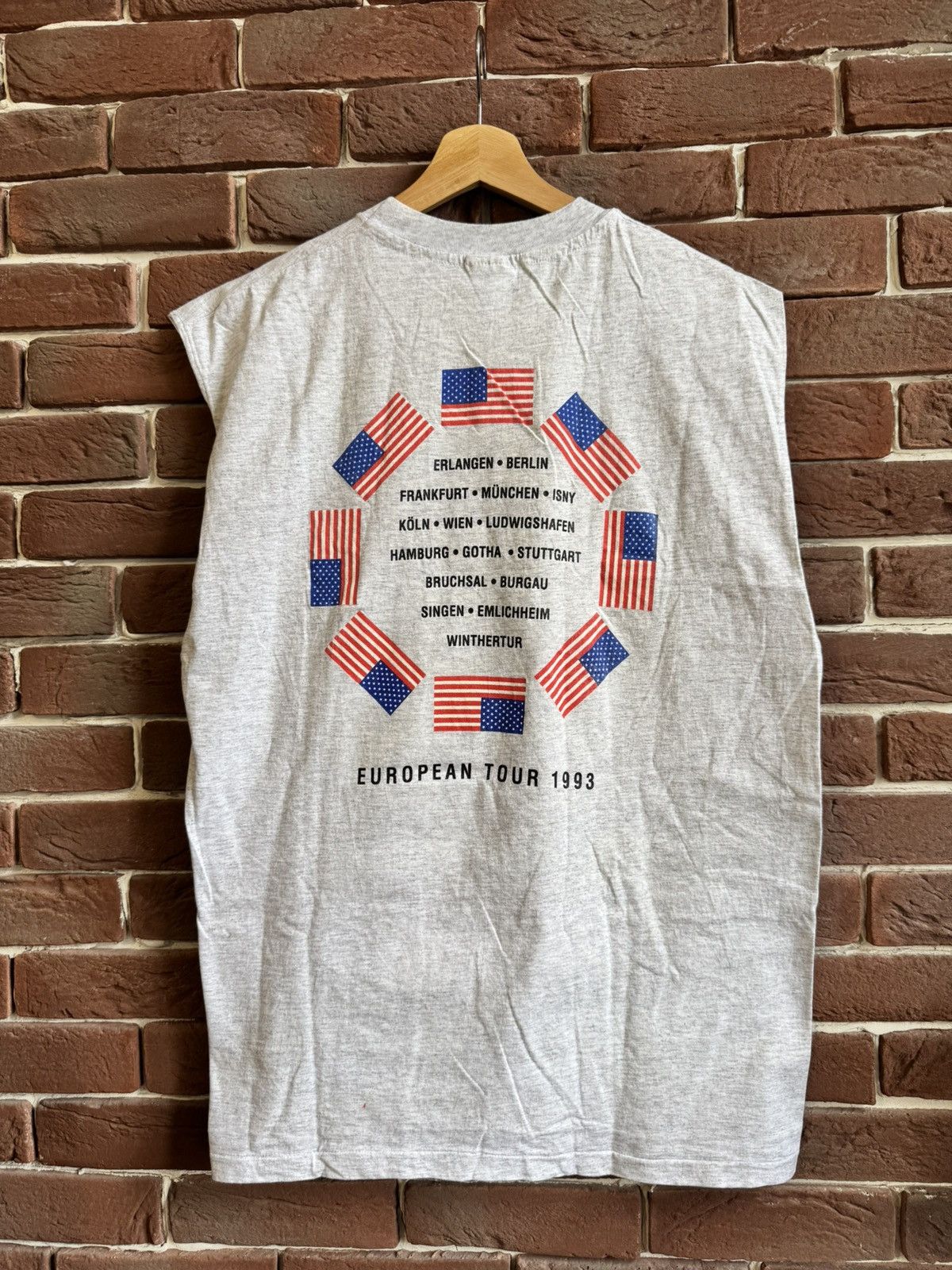 Band Tees Vintage 1990 Survivor European Tour 90s XL Rock Band Tee 90s Size US XL / EU 56 / 4 - 2 Thumbnail