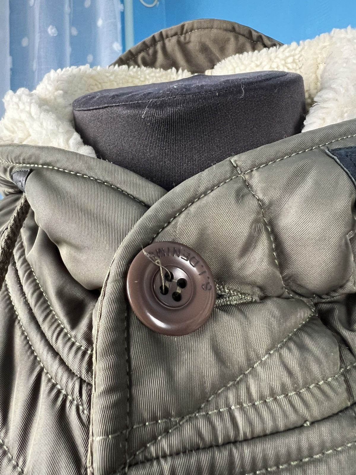 Stone Island Stone Island denim vintage military jacket parka winter Size US L / EU 52-54 / 3 - 3 Thumbnail