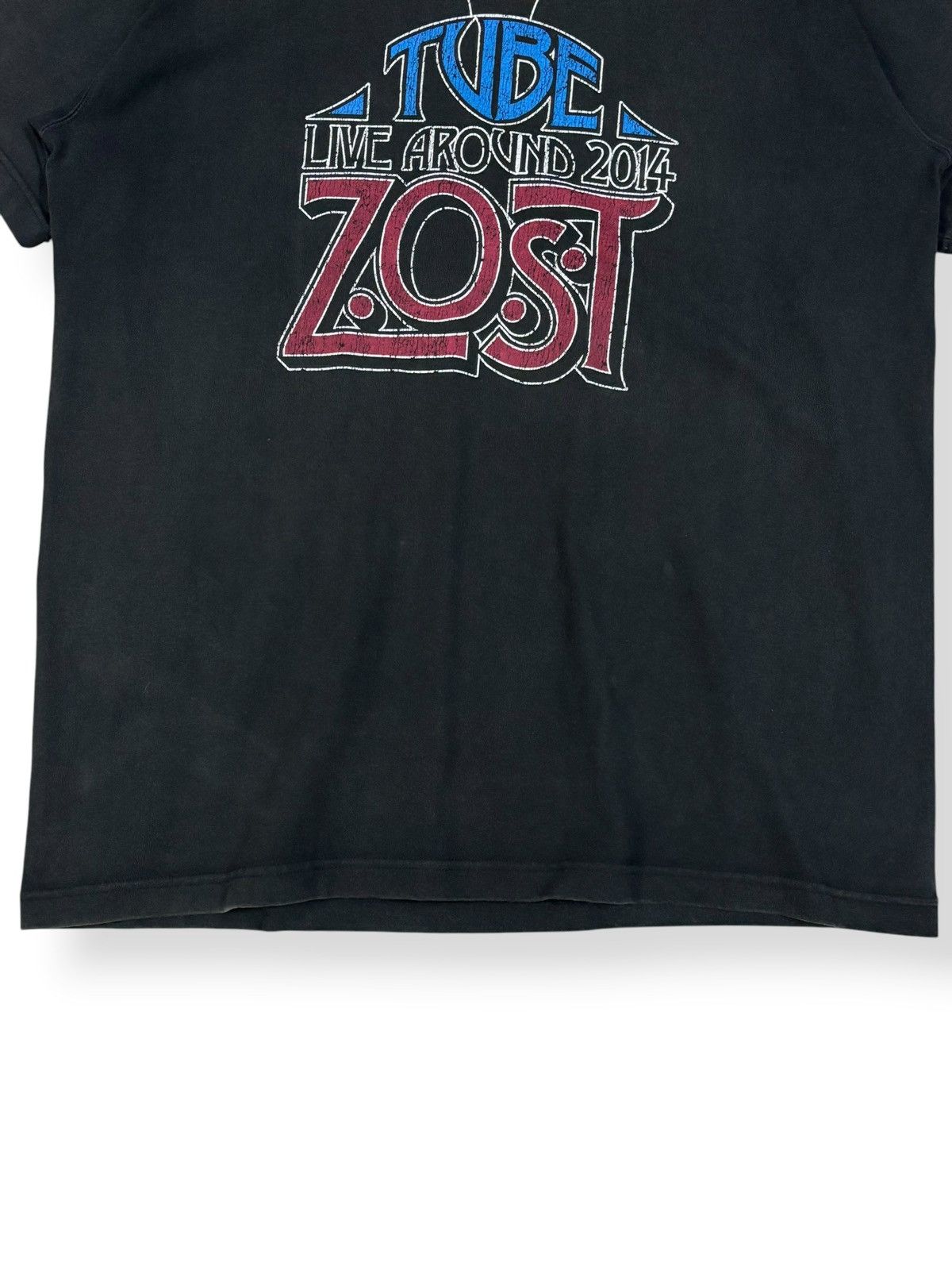 Band Tees Japanese Band TUBE Live Around 2014 ZOST Tour T-shirt Size US L / EU 52-54 / 3 - 6 Thumbnail