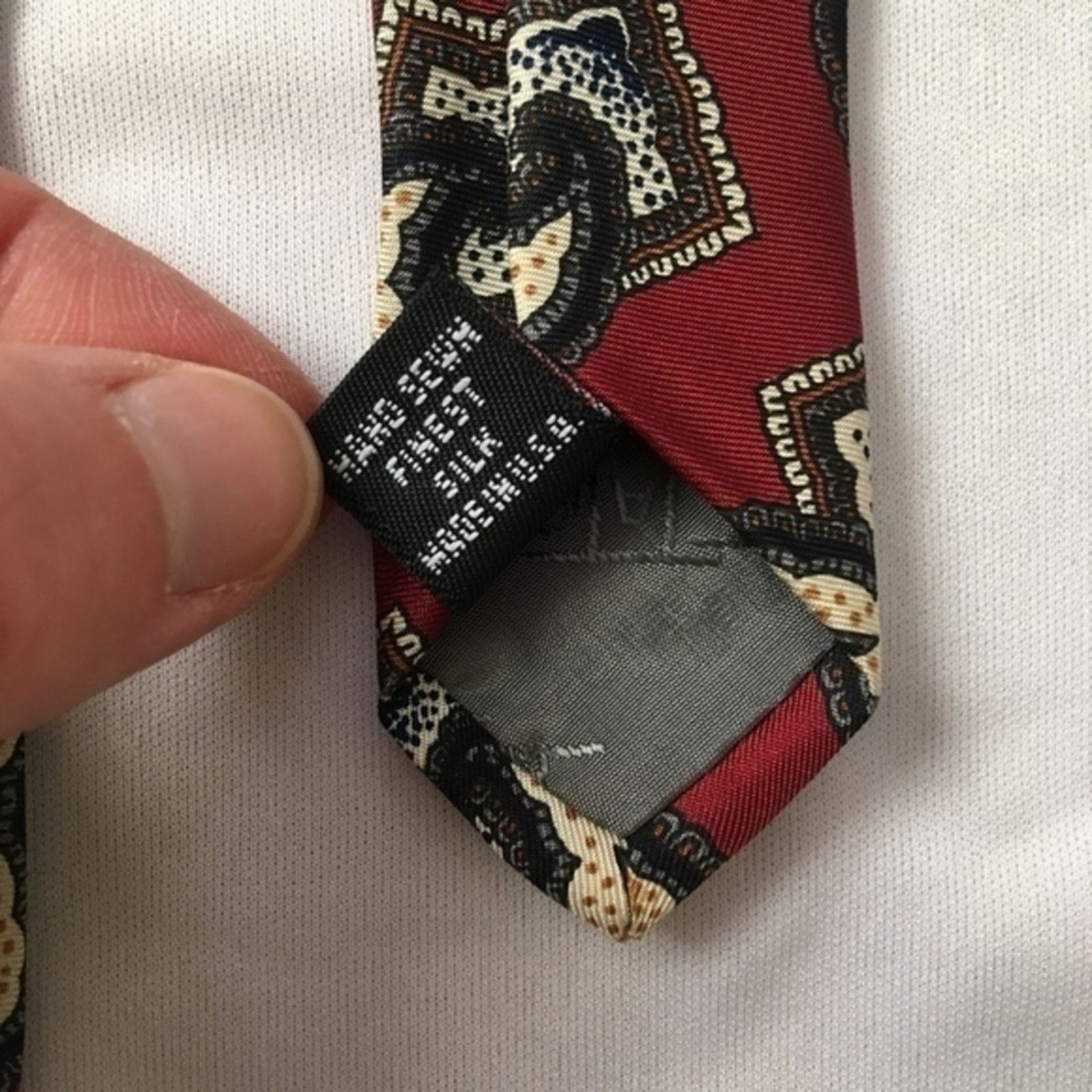 Robert Talbott × Vintage Vintage Robert Talbott for Woods Paisley Silk Tie Size ONE SIZE - 5 Thumbnail