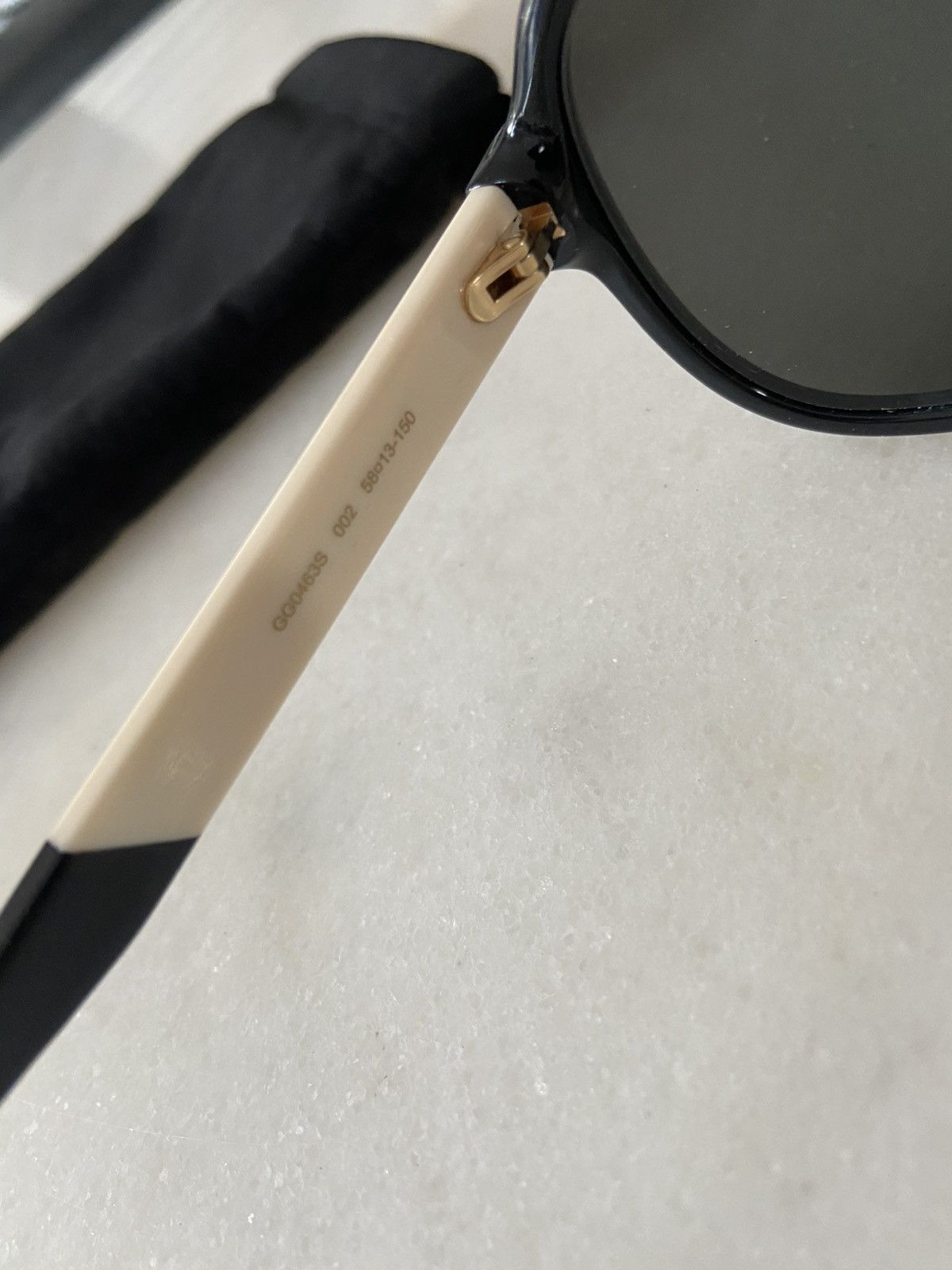 Gucci Gucci Sega black sunglasses Size ONE SIZE - 6 Thumbnail