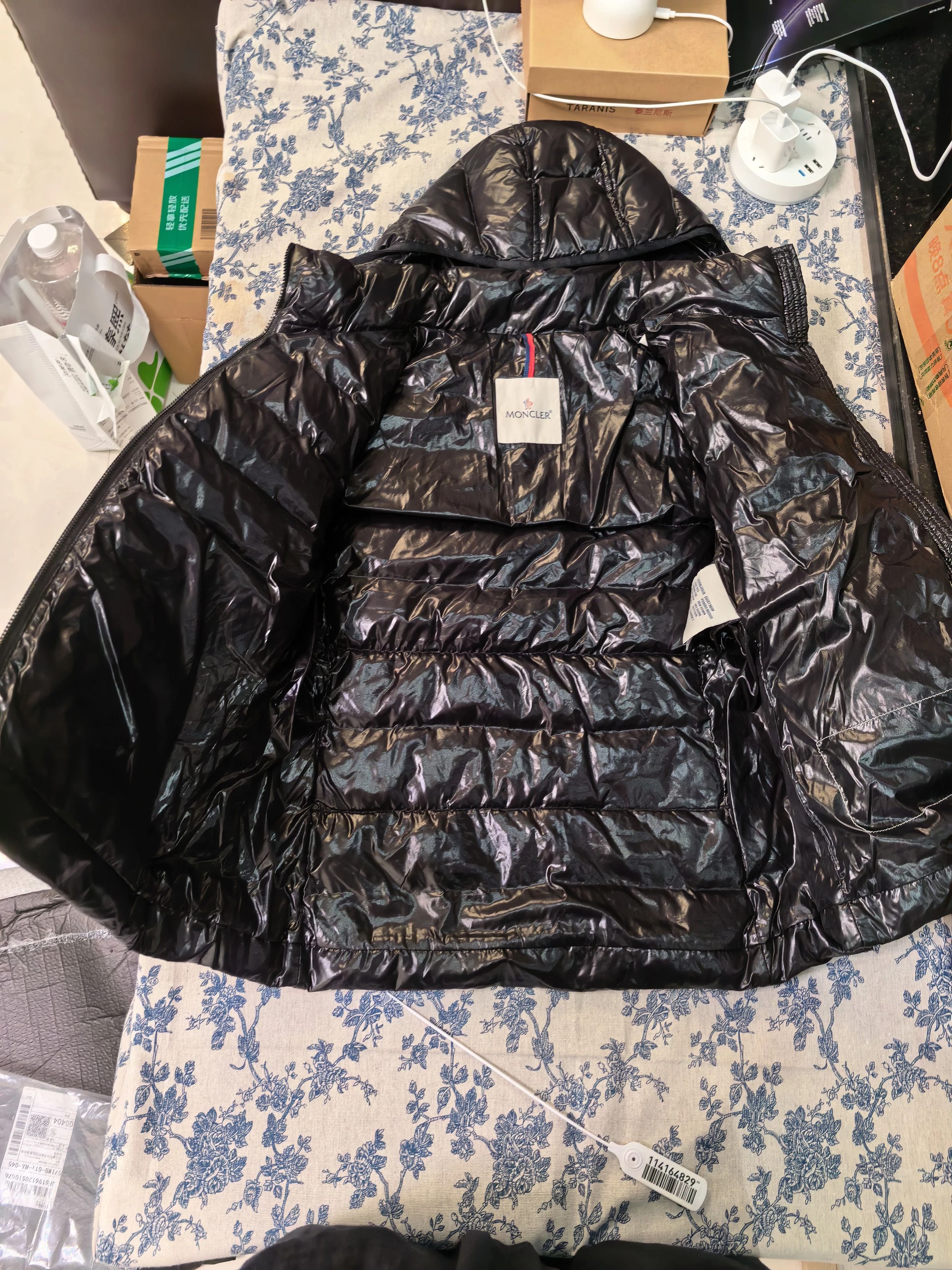 Moncler Moncler Bady Black Down Jacket Size 4 Size S / US 4 / IT 40 - 2 Thumbnail