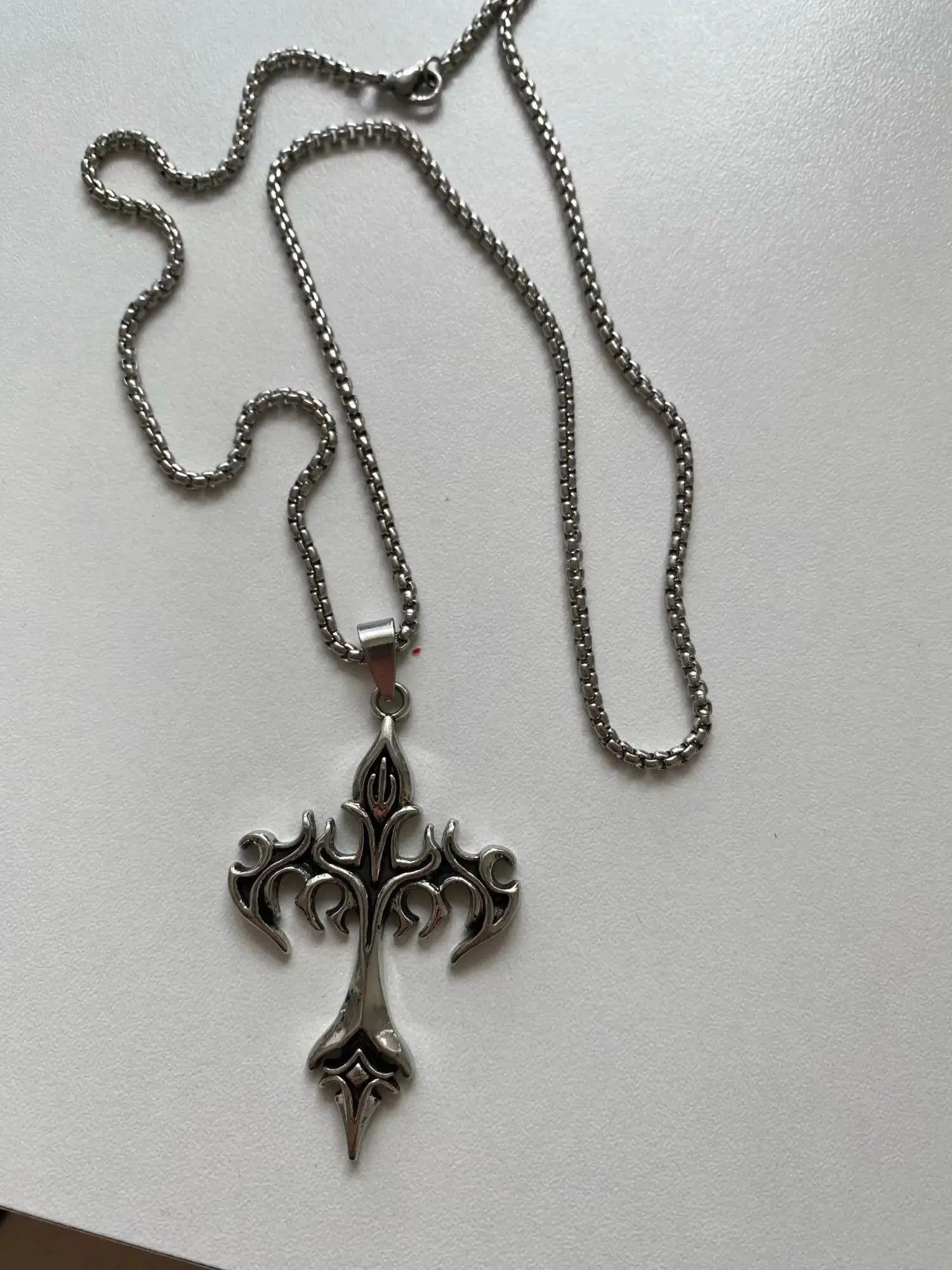 Jewelry Opium Cross Chain Black Size ONE SIZE - 3 Thumbnail