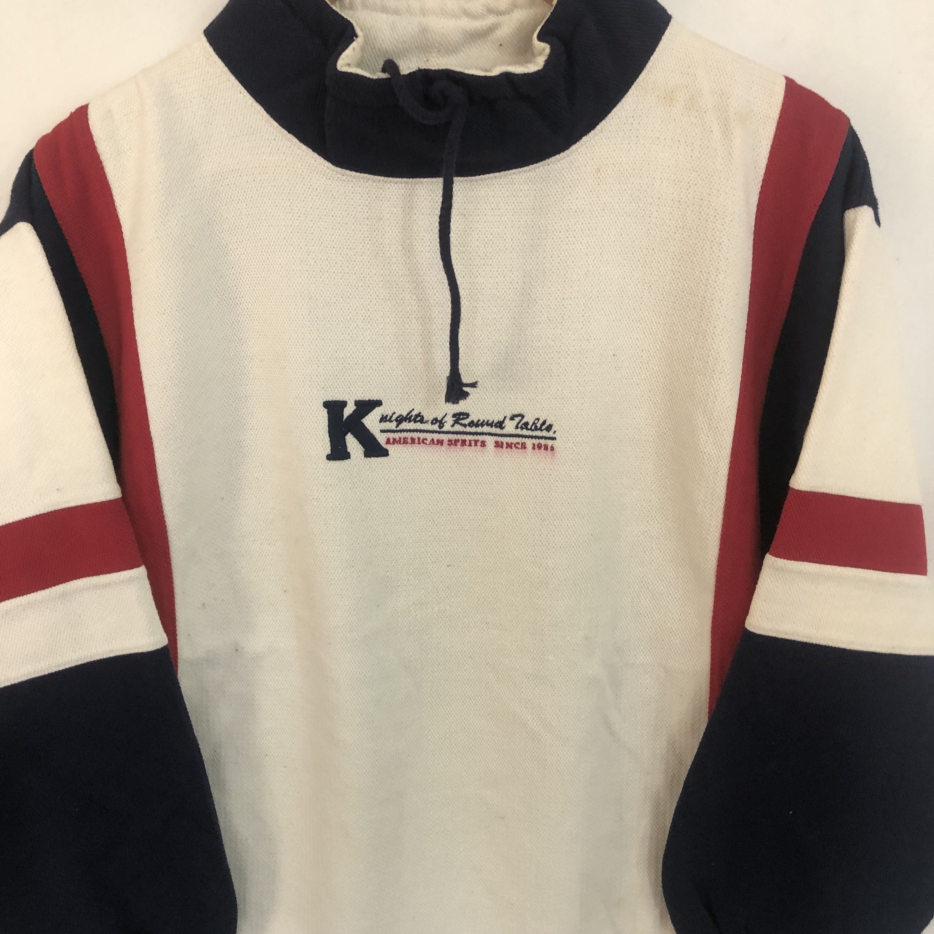 Other Vintage Knights Of Round Table Sweatshirt Stripe M Size US M / EU 48-50 / 2 - 3 Thumbnail