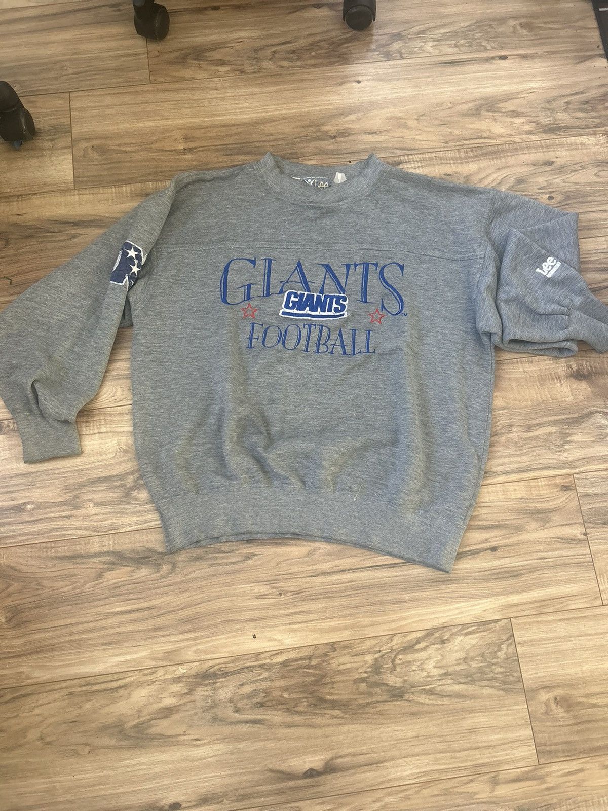 NFL Vintage Lee New York Giants Sweatshirt Size US M / EU 48-50 / 2 - 1 Thumbnail