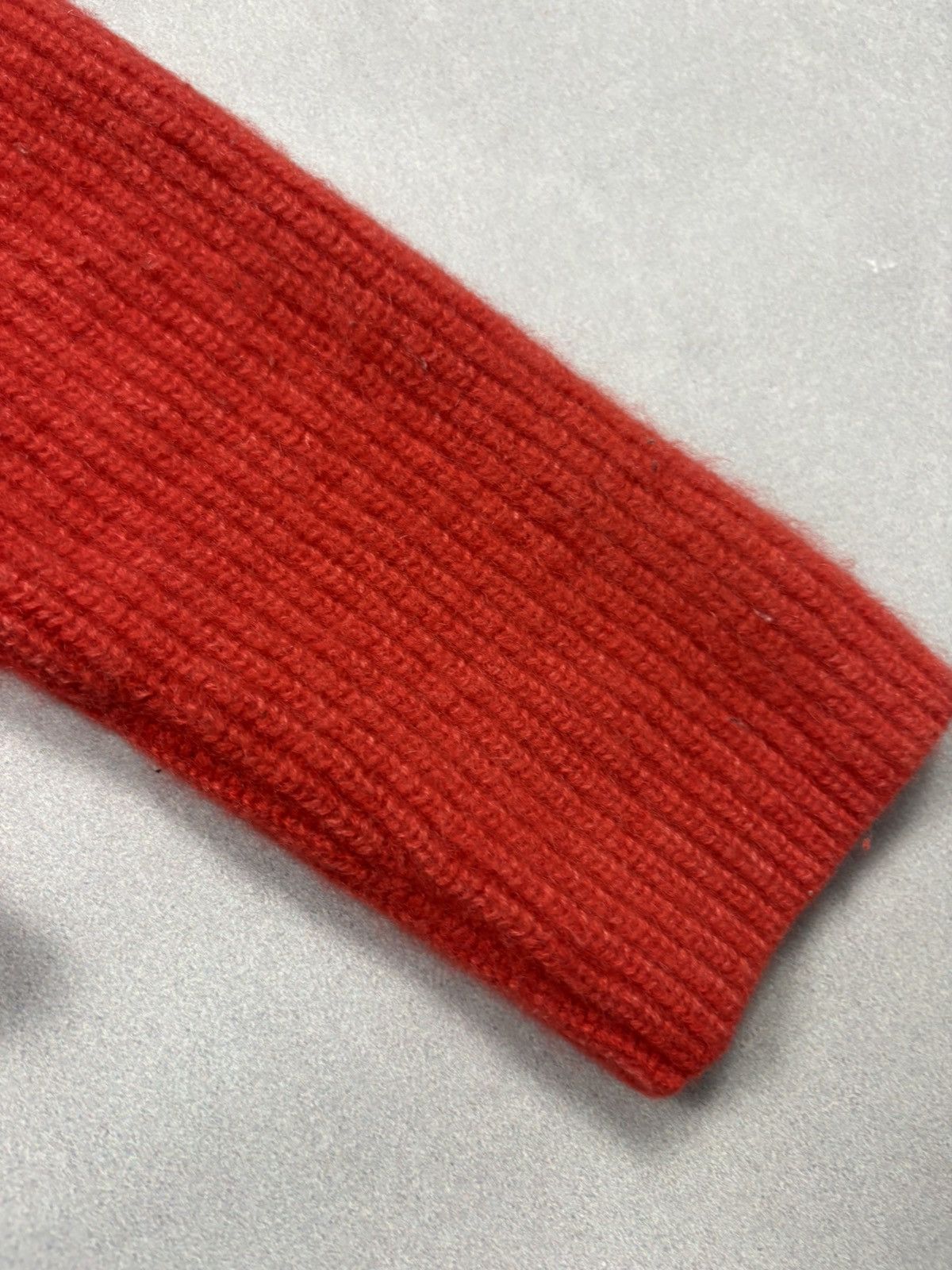 Iris von Arnim Iris Von Arnim Cashmere Peplum Knit Sweater Red M Italy Rare Size M / US 6-8 / IT 42-44 - 9 Thumbnail