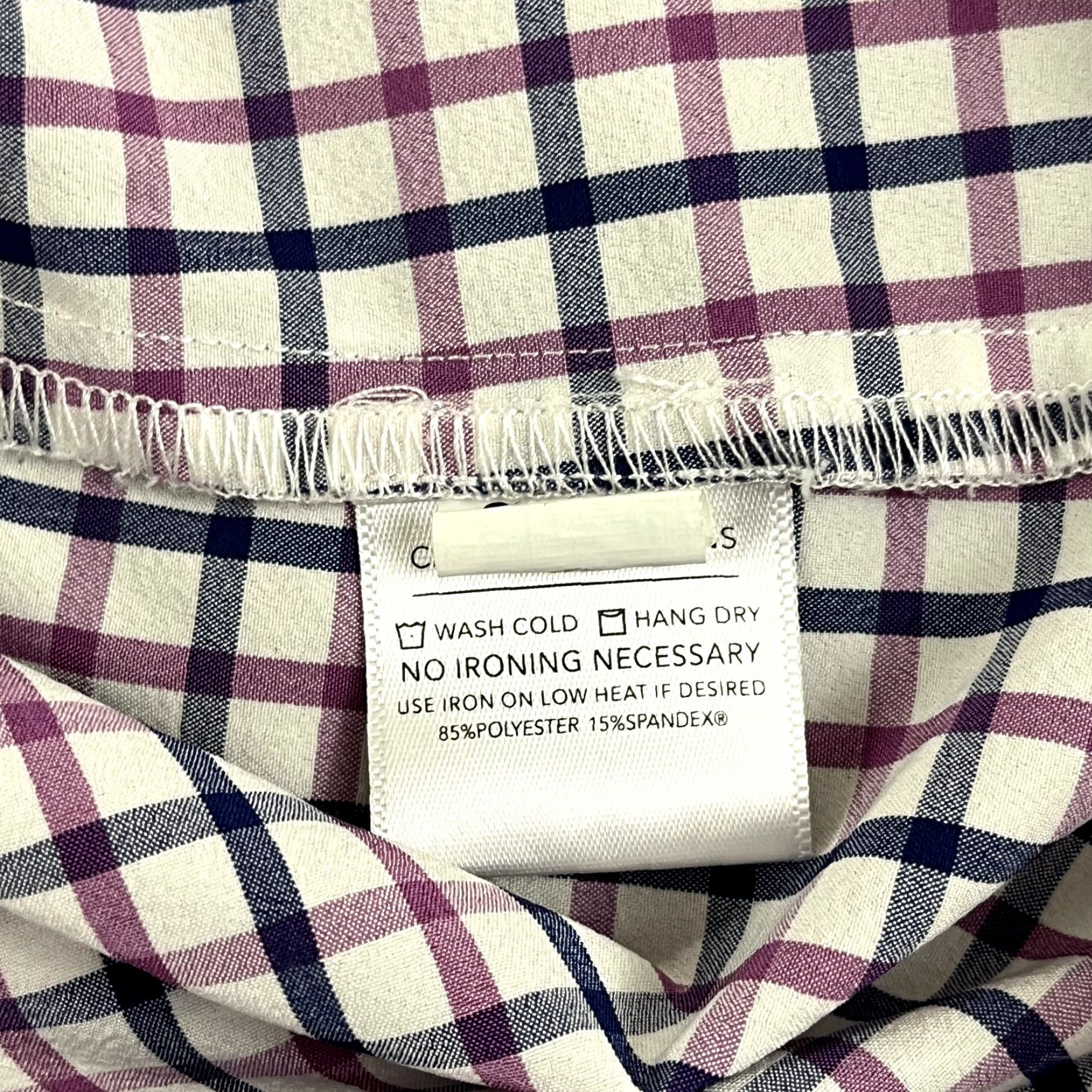 Mizzen+Main MIZZEN+MAIN Shirt Mens XL Leeward Plaid Button Up Dress Shirt - Multicolor, Long Sleeve, Collared, Classic Fit, Breathable, Easy Care, Workwear Size 46R - 3 Thumbnail