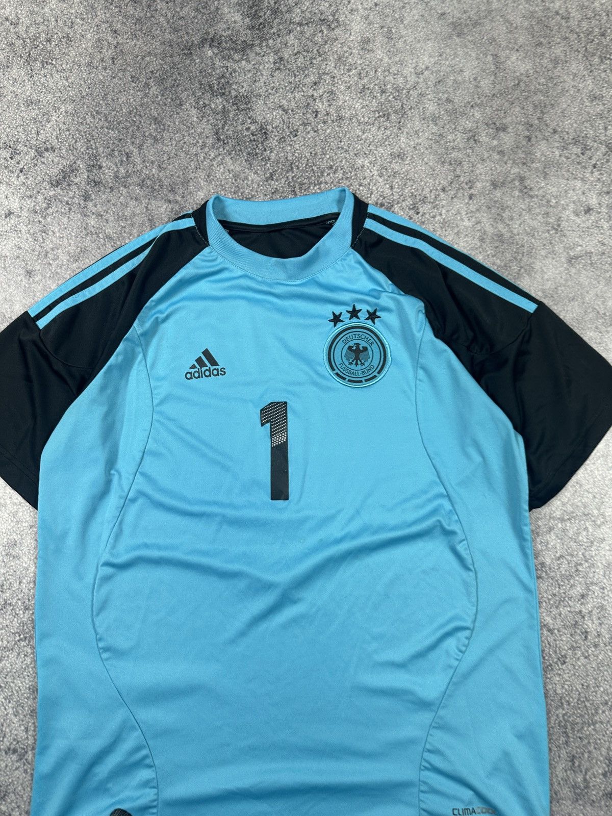 Vintage Vintage Adidas Bayern Munich 1 Neuer Soccer Jersey Blokecore Size US XL / EU 56 / 4 - 2 Thumbnail