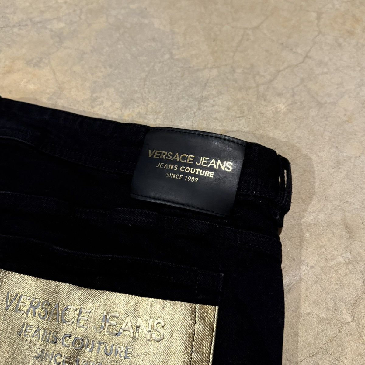 Versace Jeans Couture Versace Jeans Couture Gold Logo Piece Number Slim Fit Denim Size US 38 / EU 54 - 5 Thumbnail