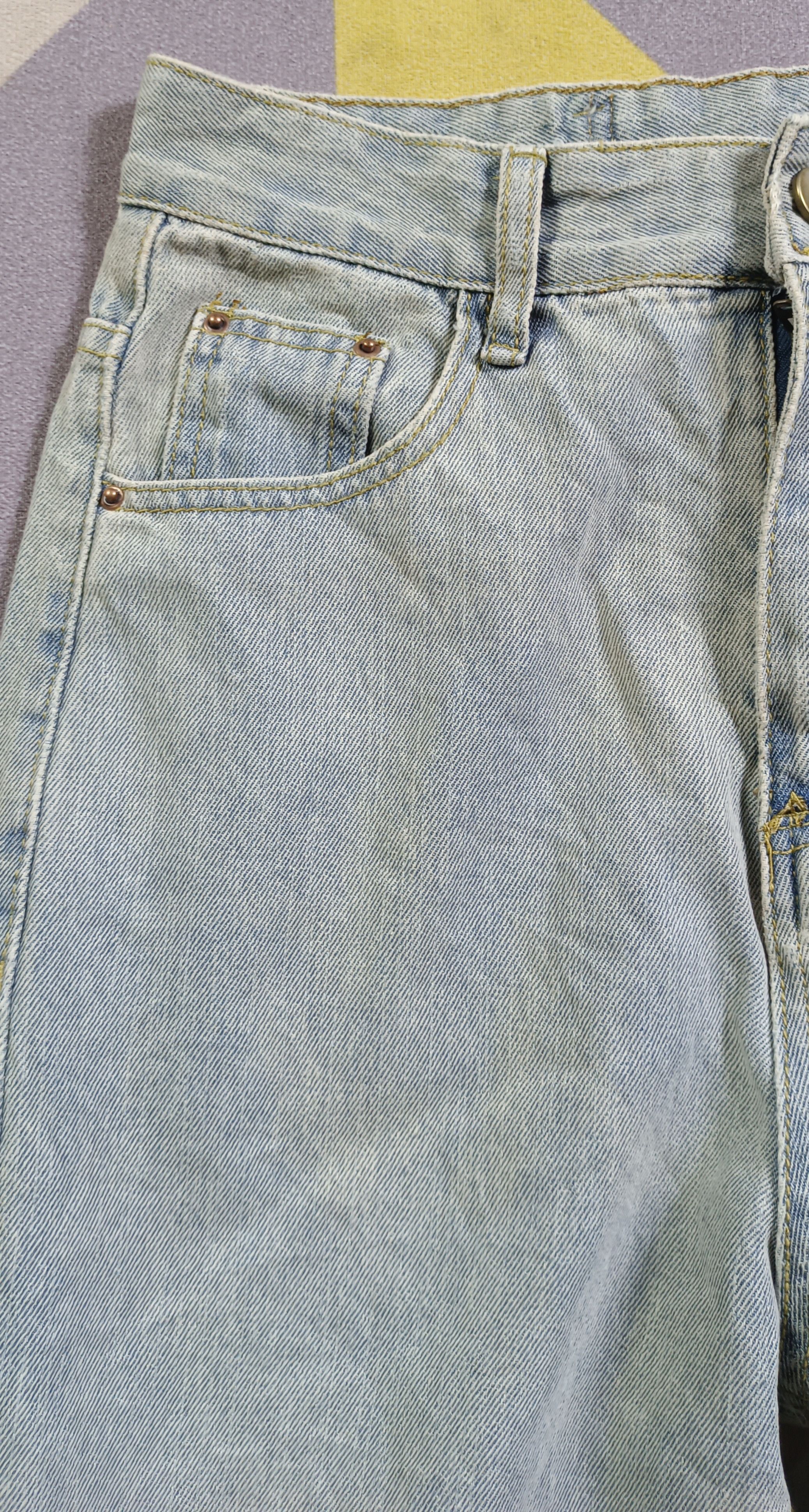 Japanese Brand Vintage🔥Day Closet Baggie Distressed Denim Size US 28 / EU 44 - 5 Thumbnail