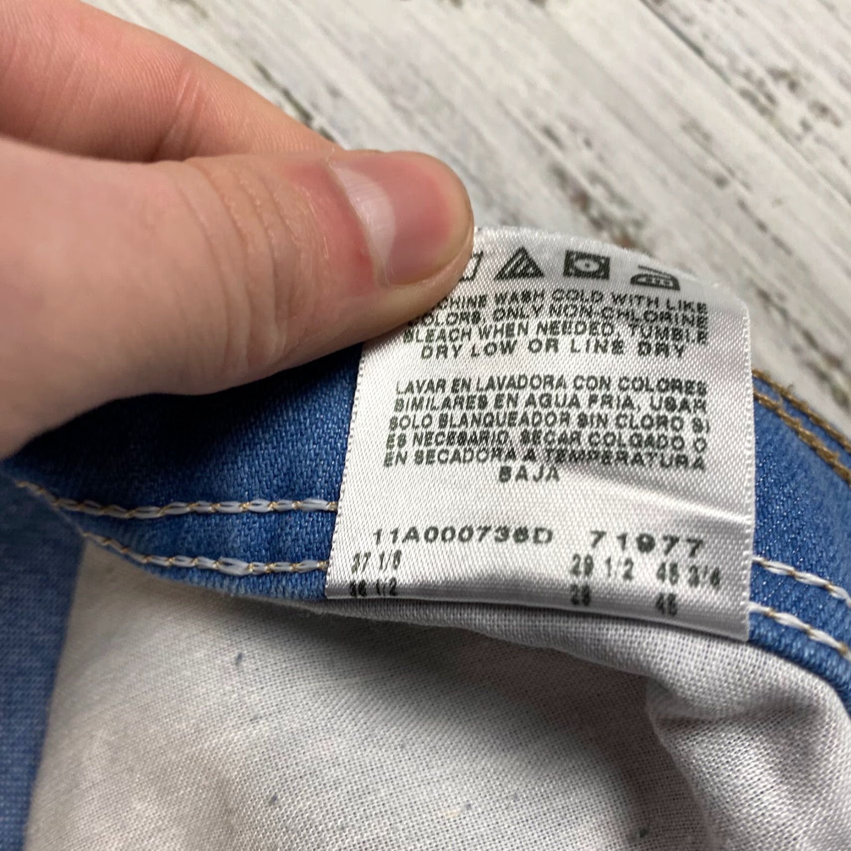 Wrangler Vintage Wrangler Men’s Jeans 36x29 Light Wash Blue Comfort Fit Straight Leg Denim Carhartt Size US 36 / EU 52 - 5 Thumbnail