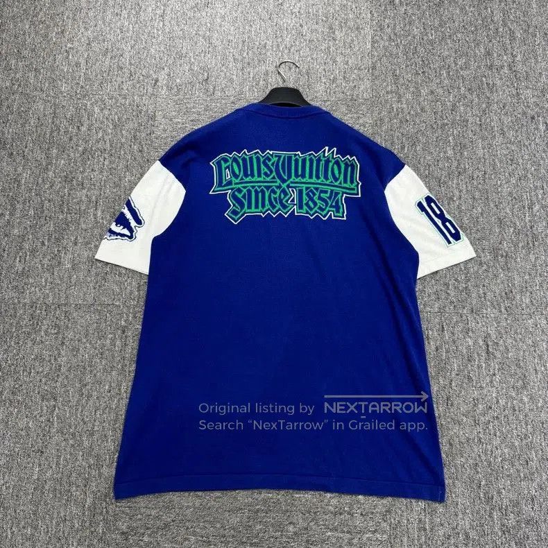 Louis Vuitton Louis Vuitton LV Slogan Intarsia Knit Tee. Size US XL / EU 56 / 4 - 2 Thumbnail
