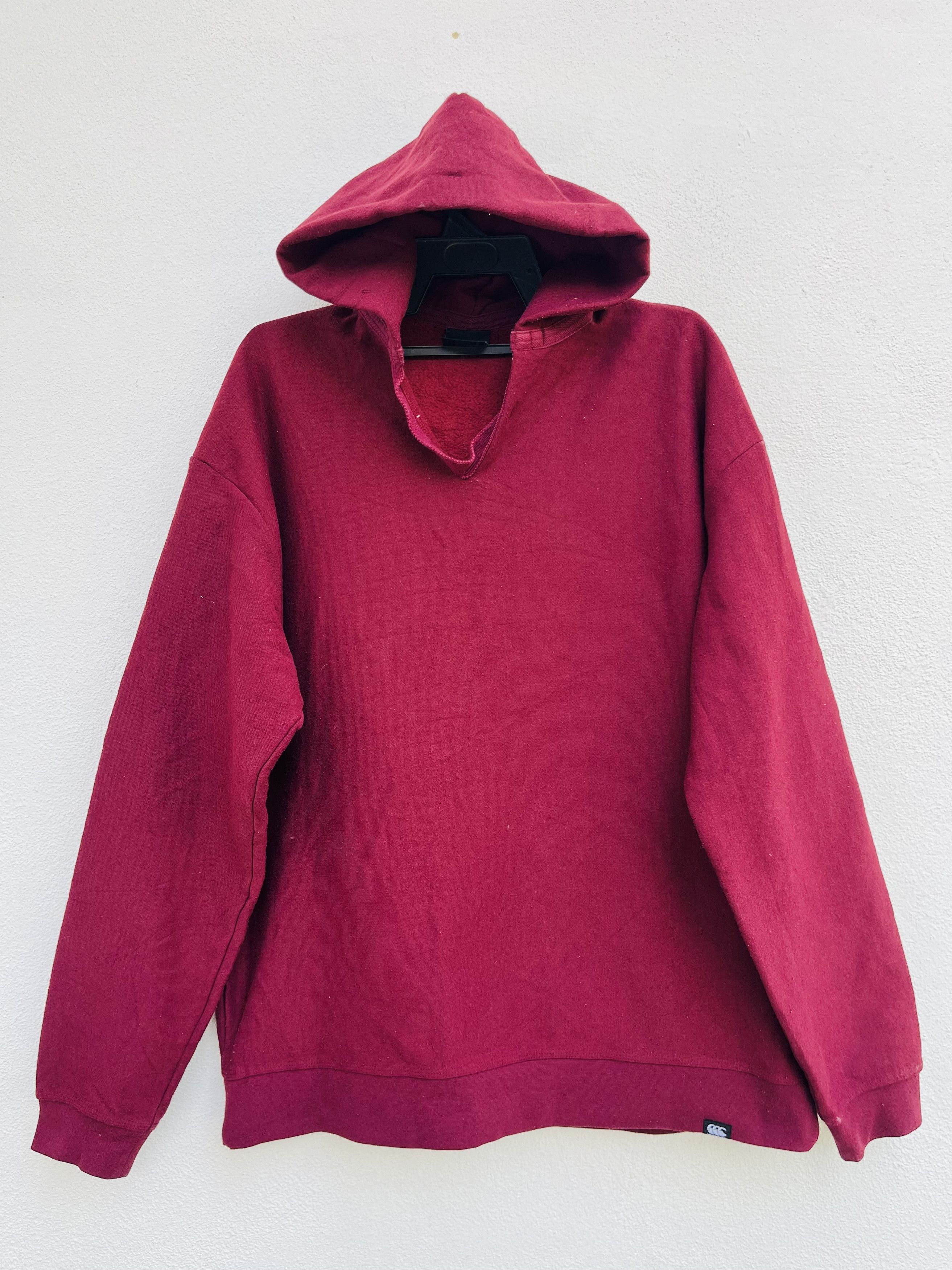 Canterbury of New Zealand Vintage Canterbury Of New Zealand Maroon Hoodie Size US XL / EU 56 / 4 - 1 Thumbnail