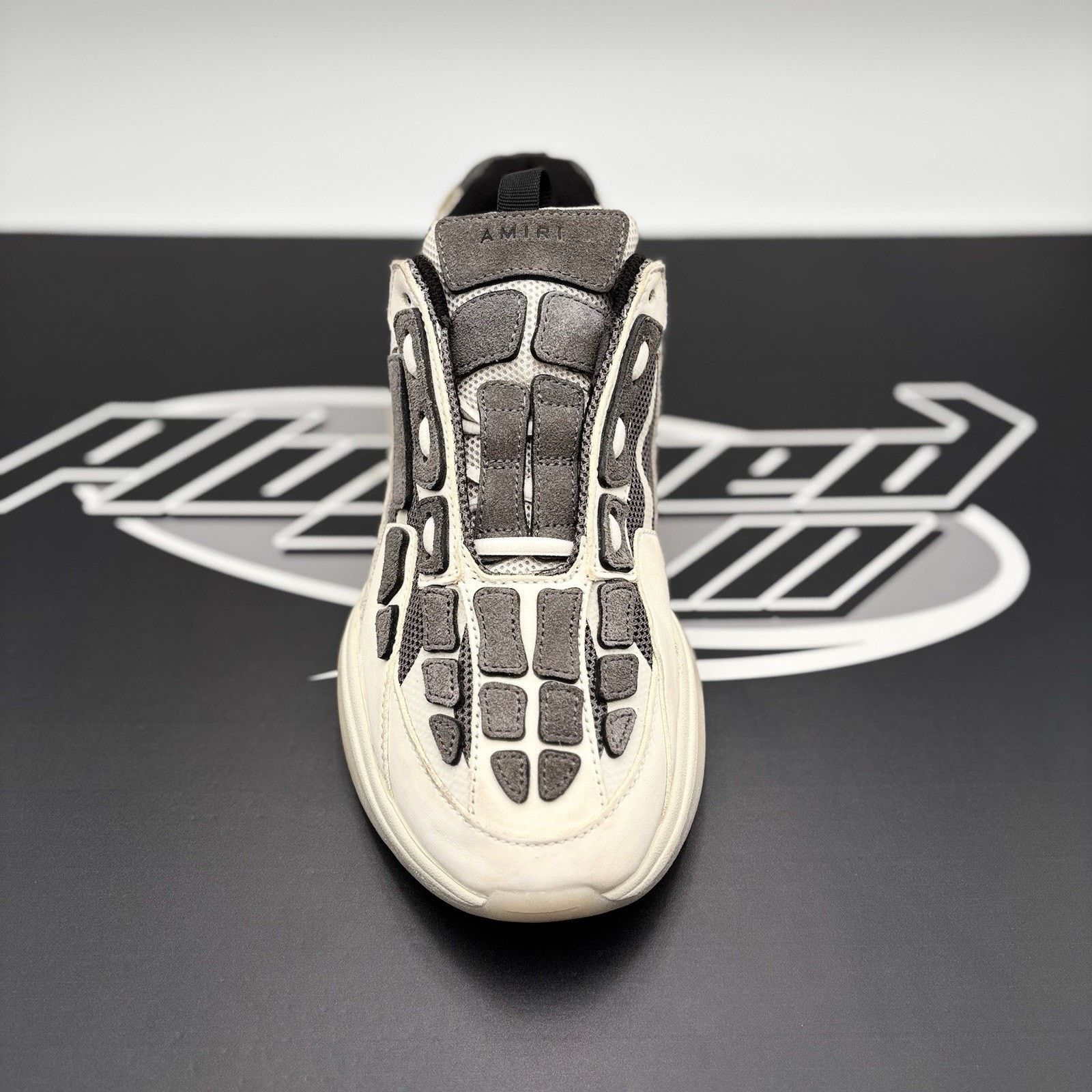 Amiri Amiri Bone Runner ' White, Beige, Grey ' | GOOD CONDITION! Size US 9 / EU 42 - 5 Thumbnail