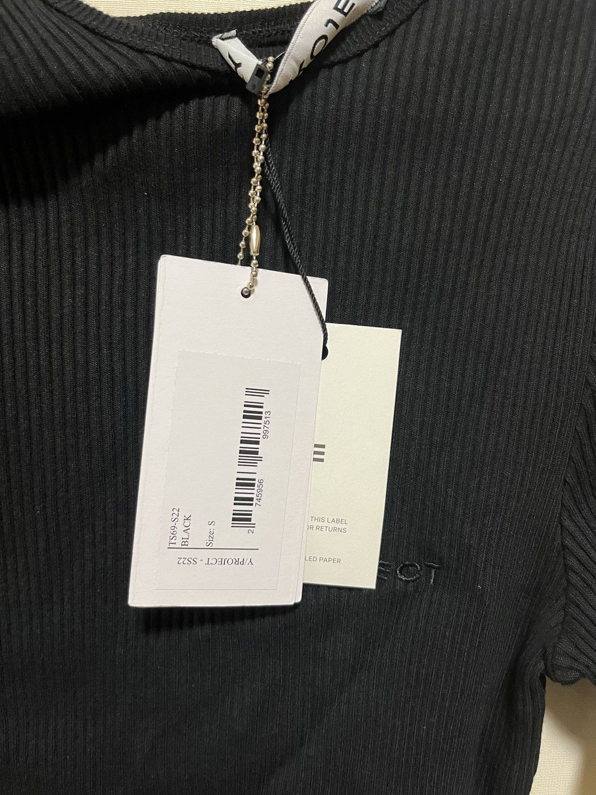Y/Project Y/Project Double Collar Tshirt Size US S / EU 44-46 / 1 - 3 Thumbnail