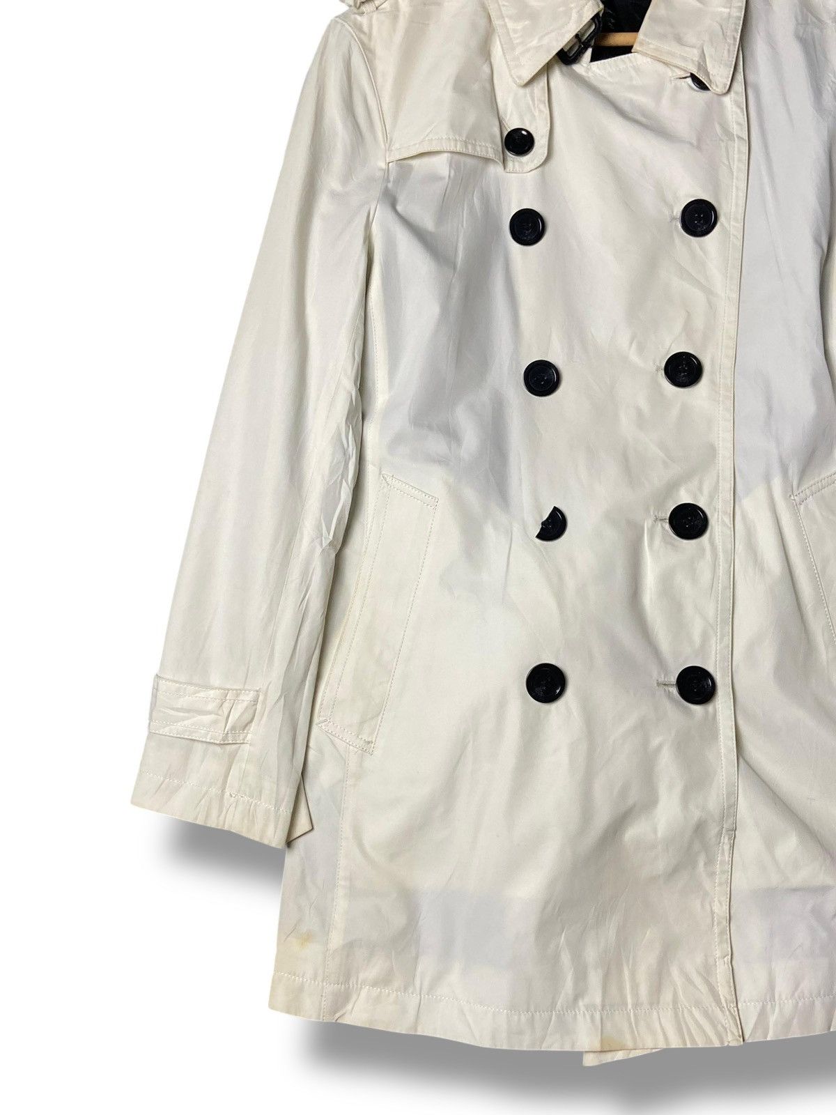 Burberry Burberry Black Label Double Breasted Trench Coat (140) Size US XXS / EU 40 - 5 Thumbnail
