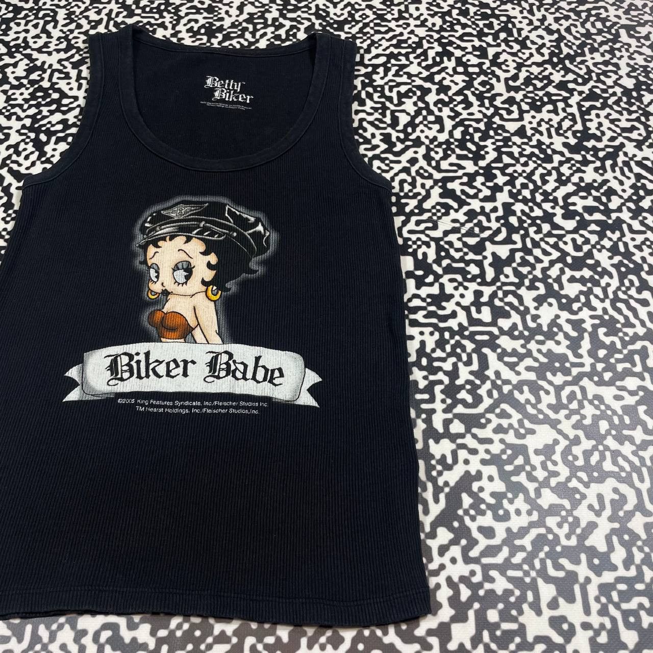 Cartoon Network Vintage 2005 Betty Boop Biker Babe Hysteric Style Tank Top Size S / US 4 / IT 40 - 5 Thumbnail