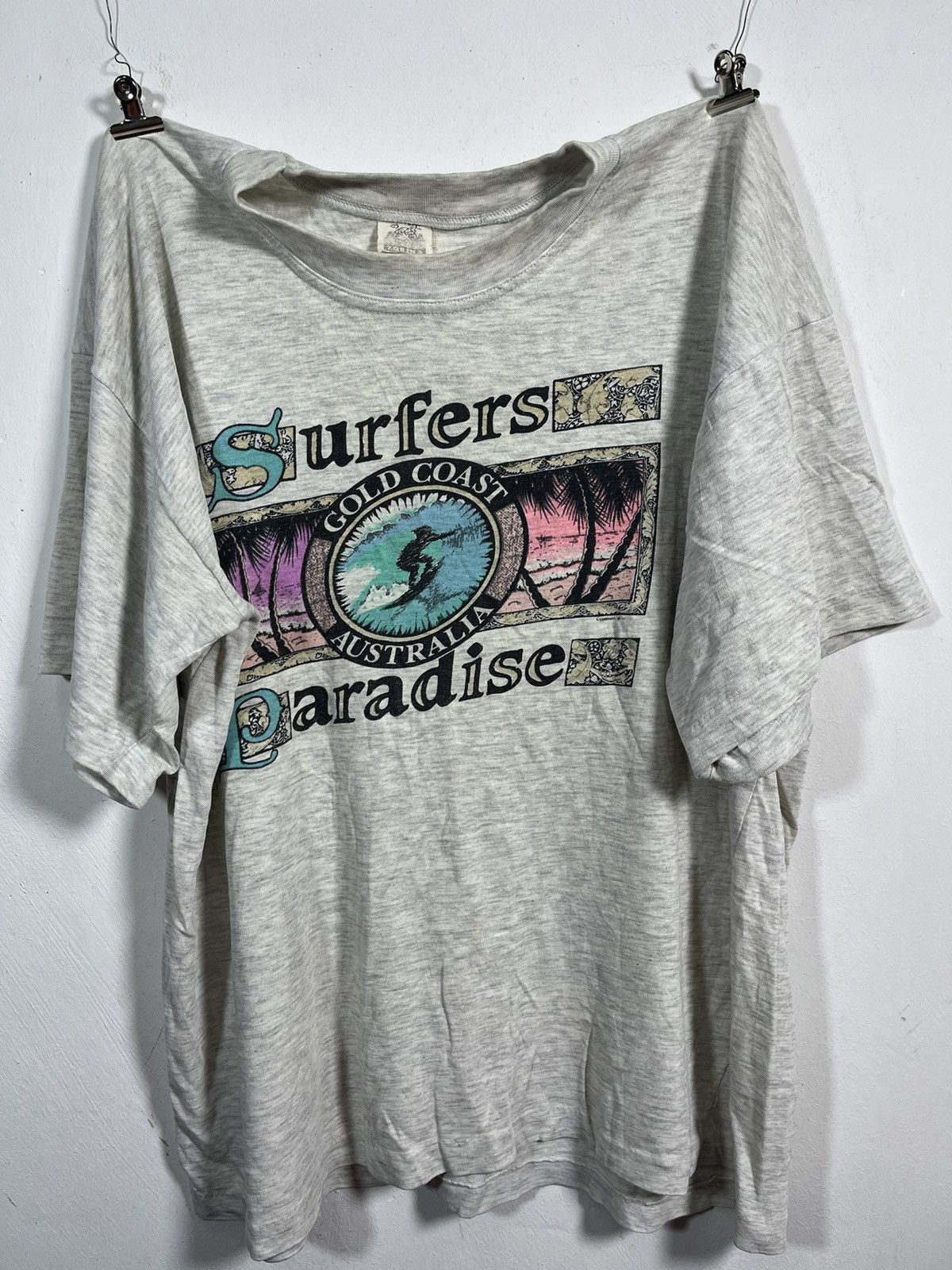 Vintage Vintage Surfers Gold Coast Australia Size US L / EU 52-54 / 3 - 1 Thumbnail