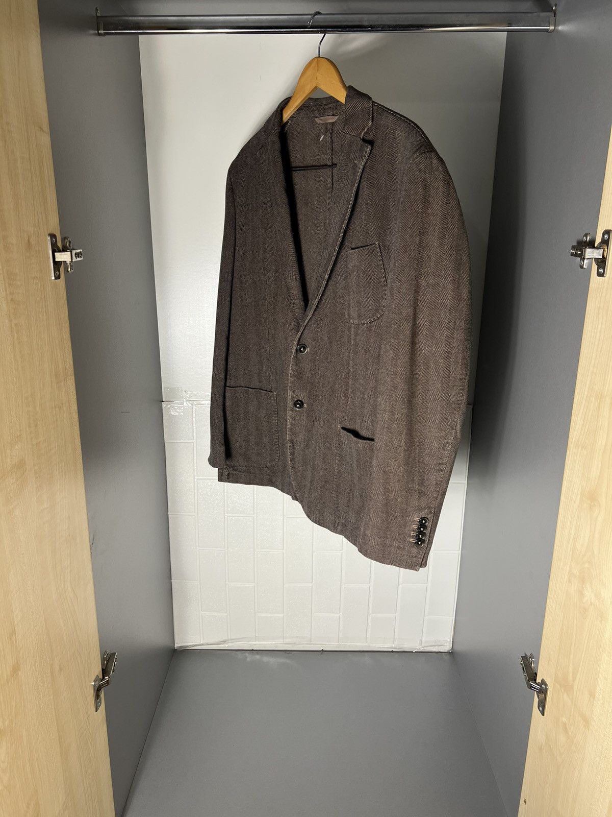 L.B.M. 1911 VINTAGE L.B.M 1911 LIMITED EDITION WOOL COAT SUIT DESIGNER Size 54R - 9 Thumbnail