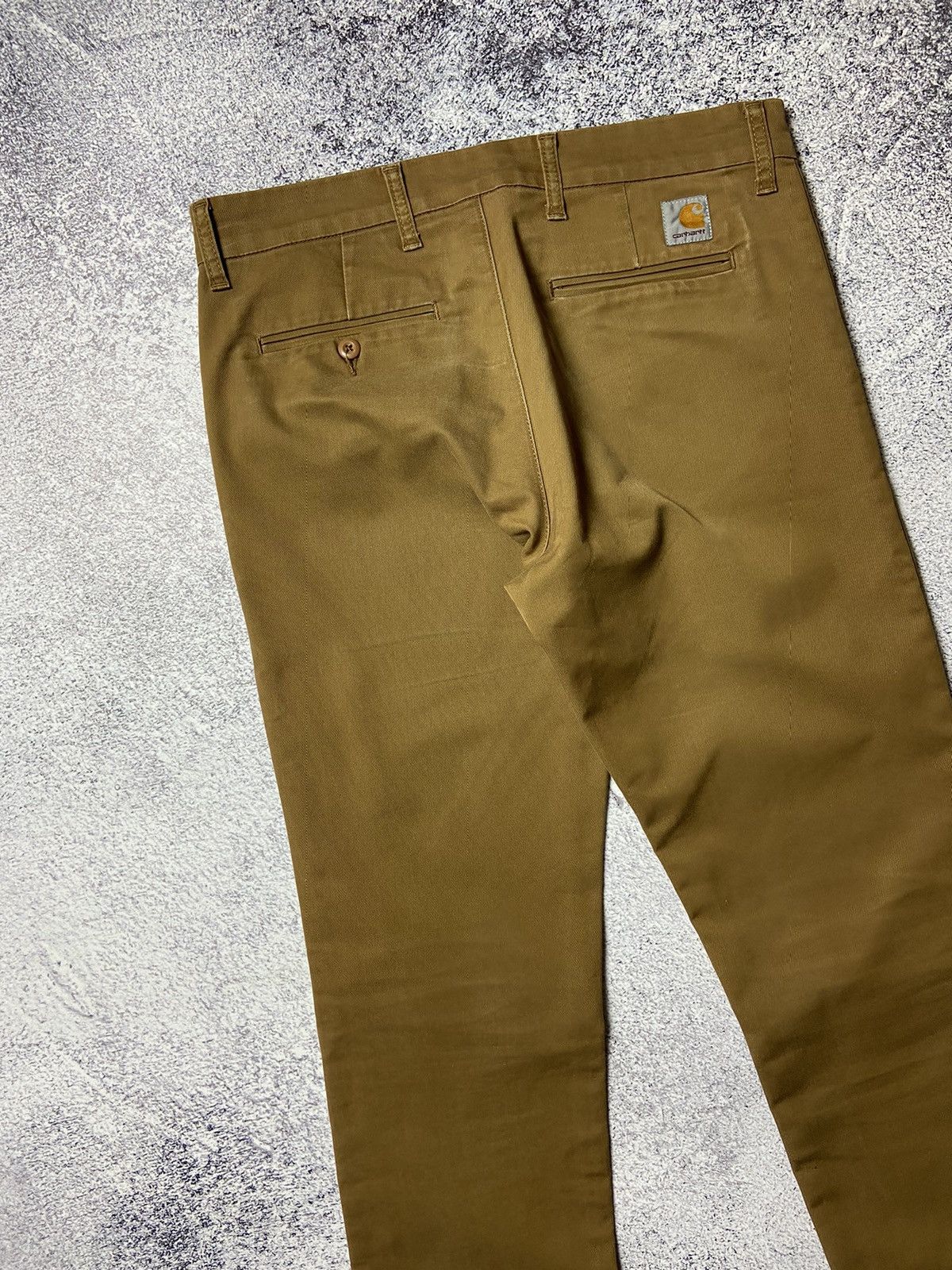 Carhartt × Designer Carhartt Sid Chinos Pants Rare Street Skate Style Fashion Size US 32 / EU 48 - 2 Thumbnail
