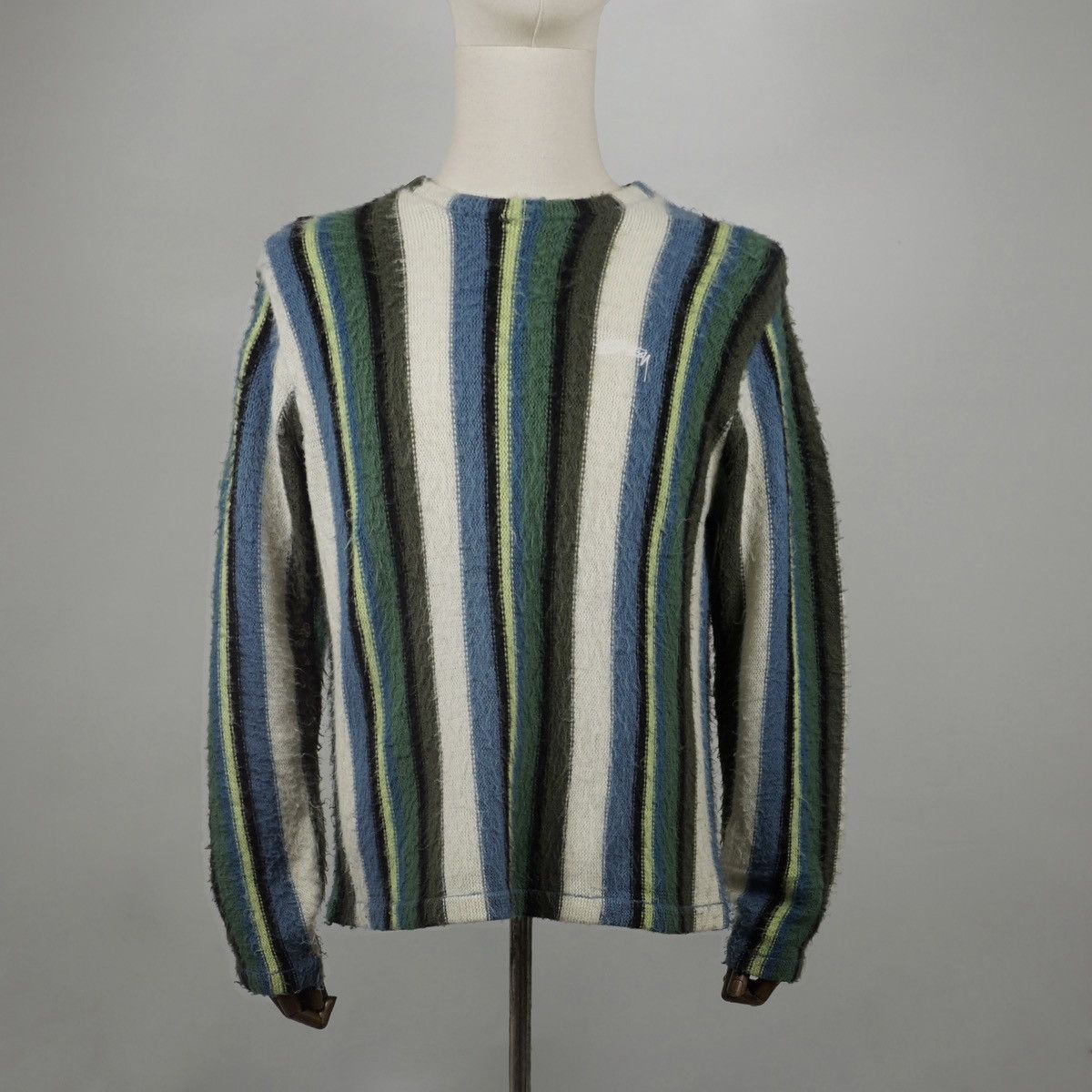 Stussy Stussy Striped Pull-over Size US S / EU 44-46 / 1 - 10 Thumbnail