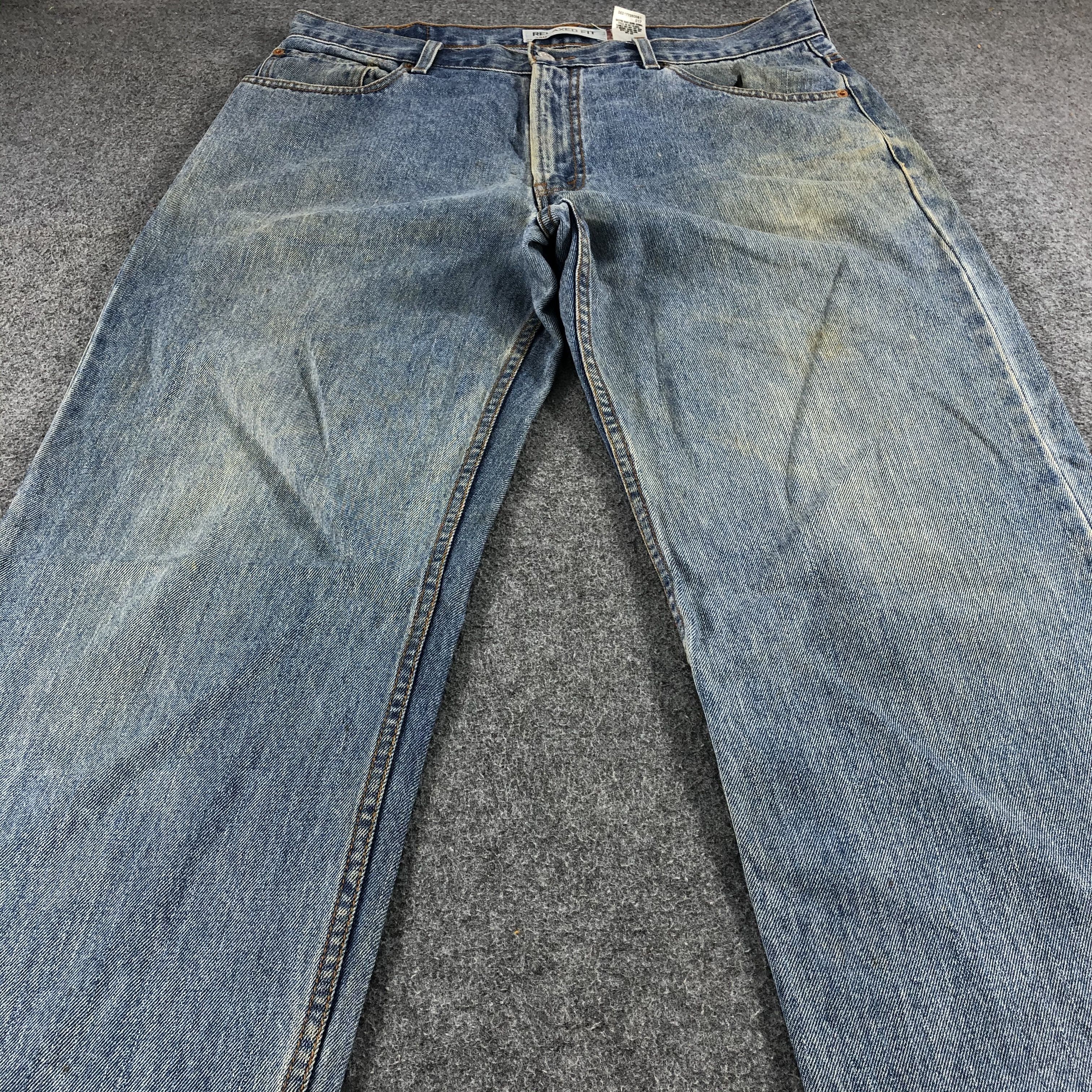 Levi's Vintage Mid Wash Levis 550 Jeans- J1311 Size US 37 - 3 Thumbnail