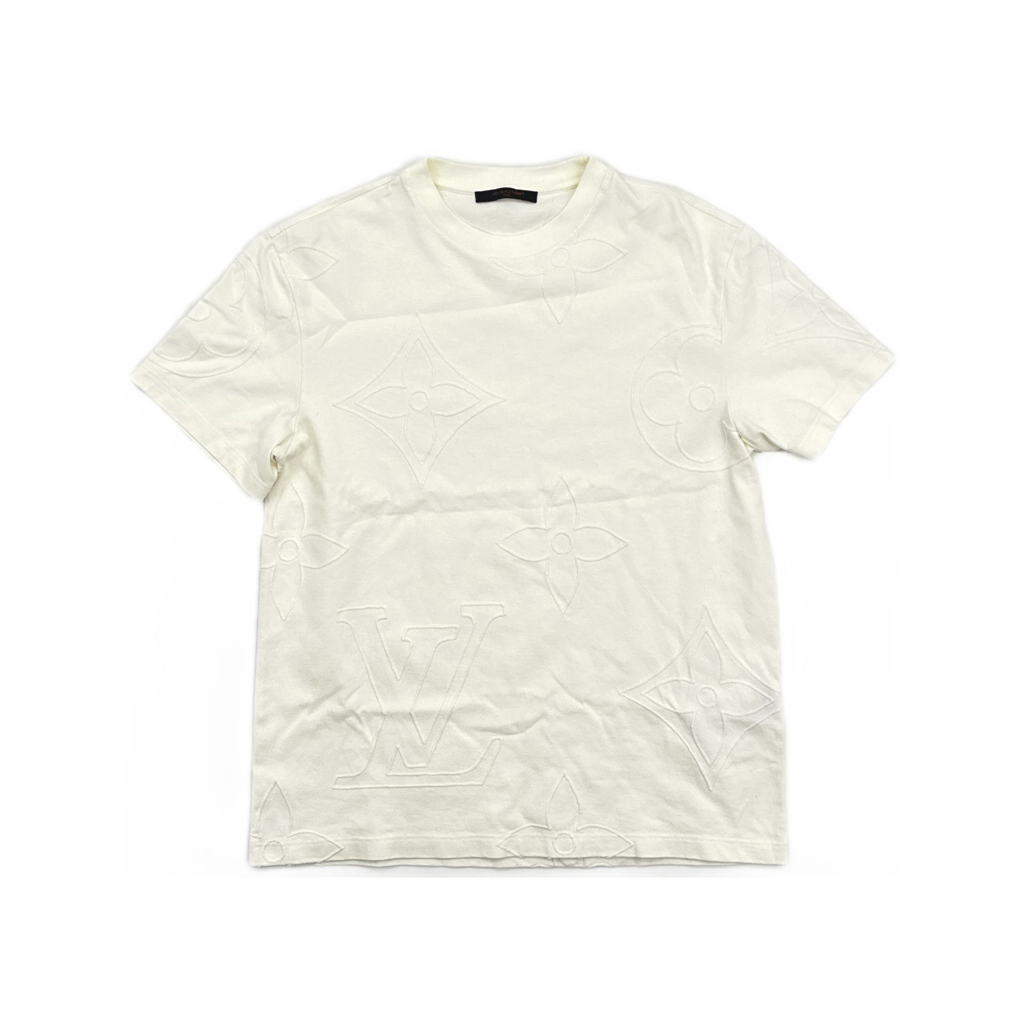 Louis Vuitton Louis Vuitton Monogram Embroidery T-Shirt Size L Size US L / EU 52-54 / 3 - 1 Thumbnail