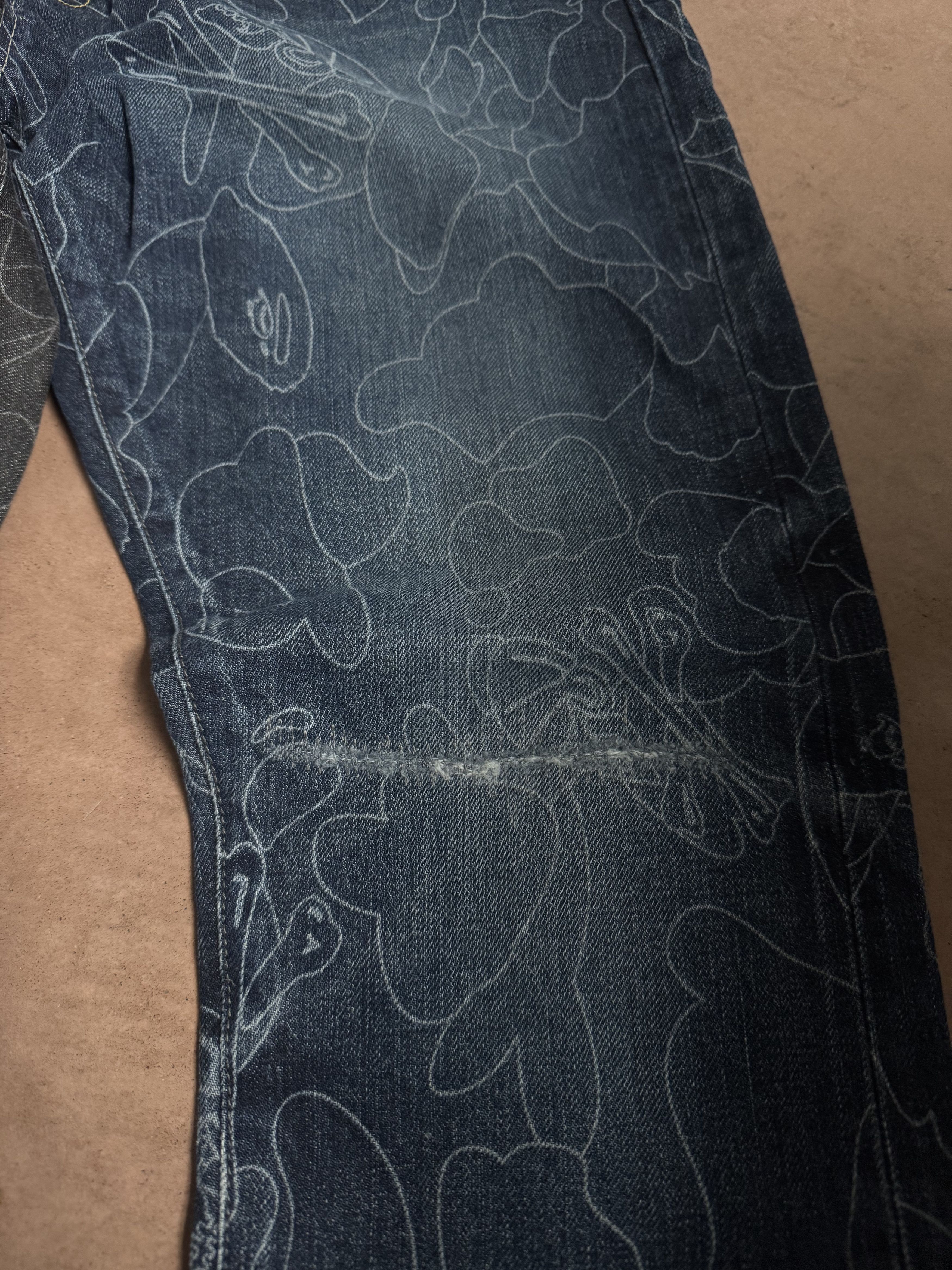 Bape × Neighborhood Bape x Neighborhood DP Jeans Size L 36 Size US 36 / EU 52 - 3 Thumbnail
