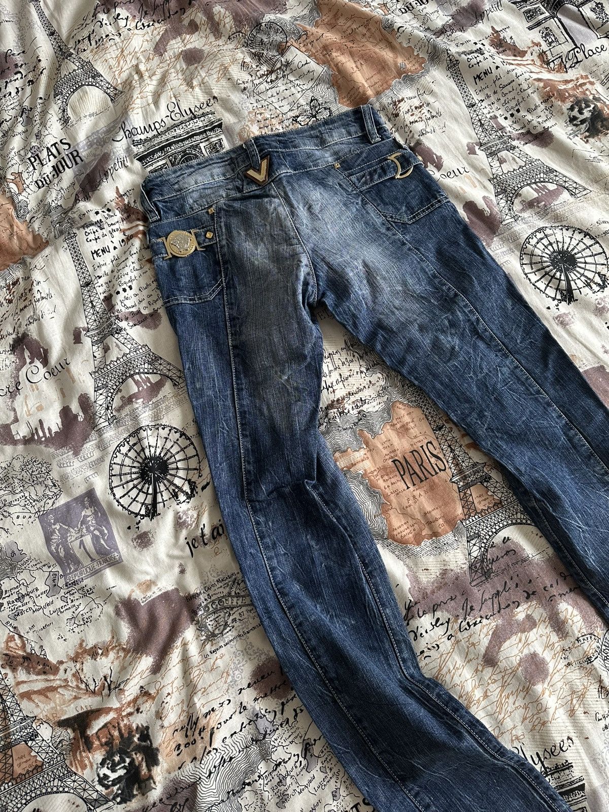 Versace × Vintage Versace Jeans Vintage Size 27" / US 4 / IT 40 - 11 Thumbnail