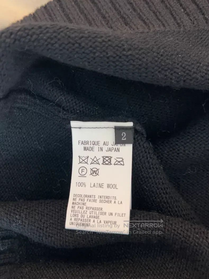 Yohji Yamamoto Yohji Yamamoto 23 Black Raven Sweater Size US M / EU 48-50 / 2 - 5 Thumbnail