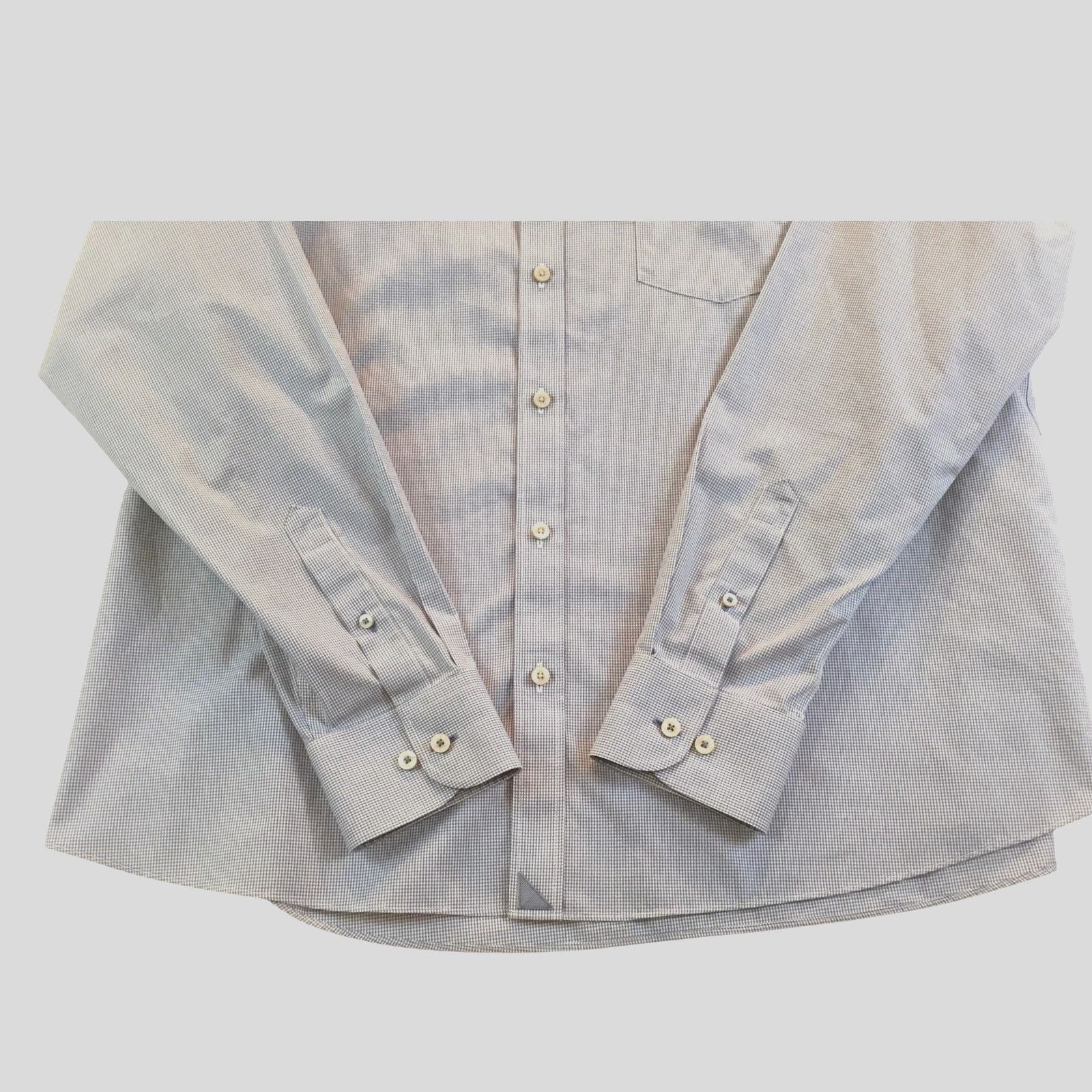 UNTUCKit UNTUCKIT Blue Check XXXL Long Sleeve Shirt 3XL Wrinkle Free Size US XXL / EU 58 / 5 - 4 Thumbnail