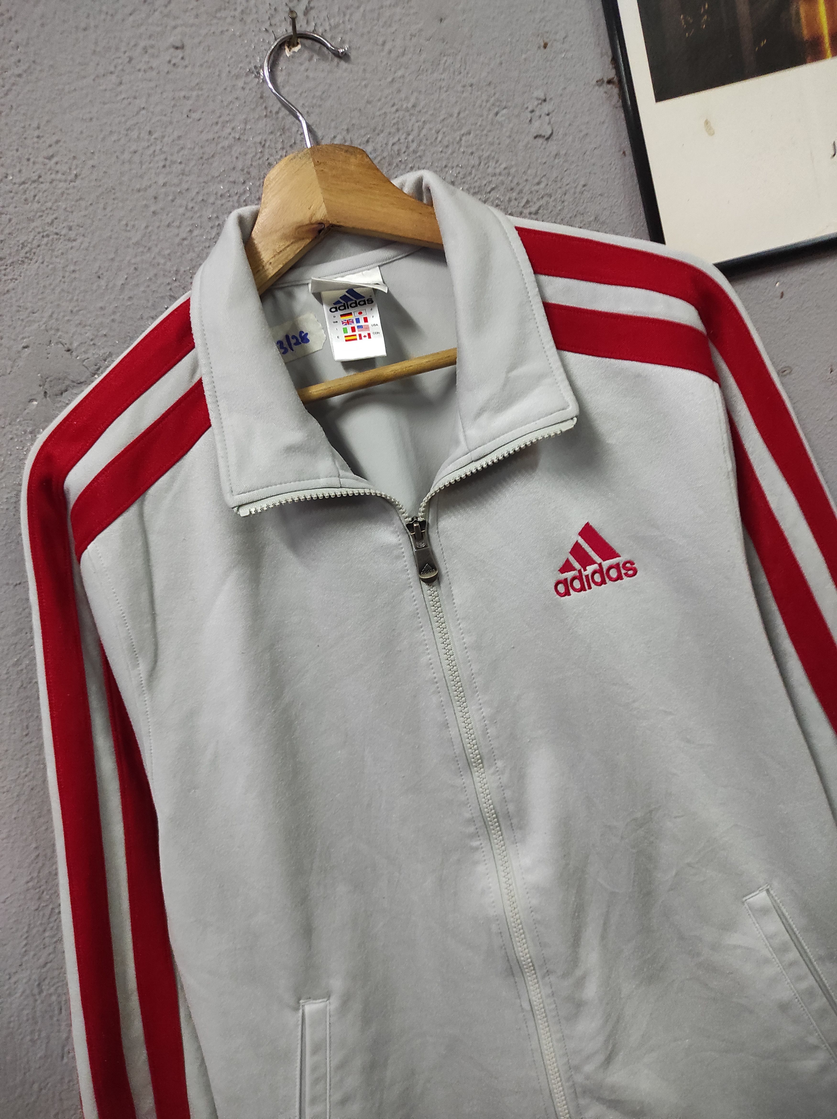 Adidas VINTAGE ADIDAS JACKET SWEATER Size US L / EU 52-54 / 3 - 2 Thumbnail