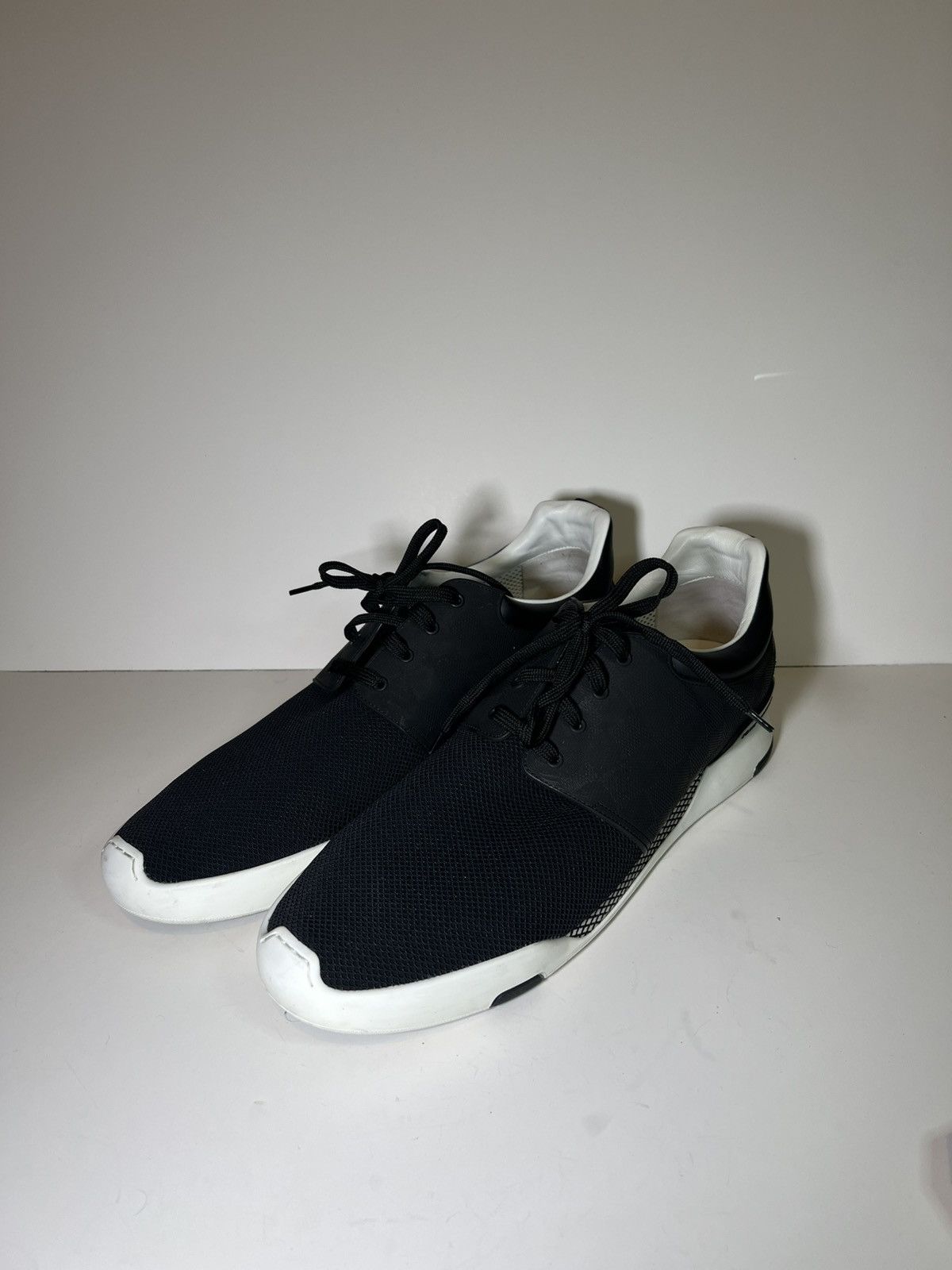Louis Vuitton Louis Vuitton Black Damier Infini Leather/Mesh Fastlane shoe Size US 13 / EU 46 - 1 Thumbnail
