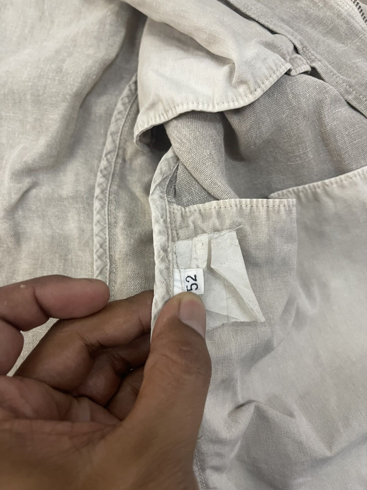 Massimo Osti 00s archive C.P Company Linen Jacket Size US L / EU 52-54 / 3 - 12 Thumbnail