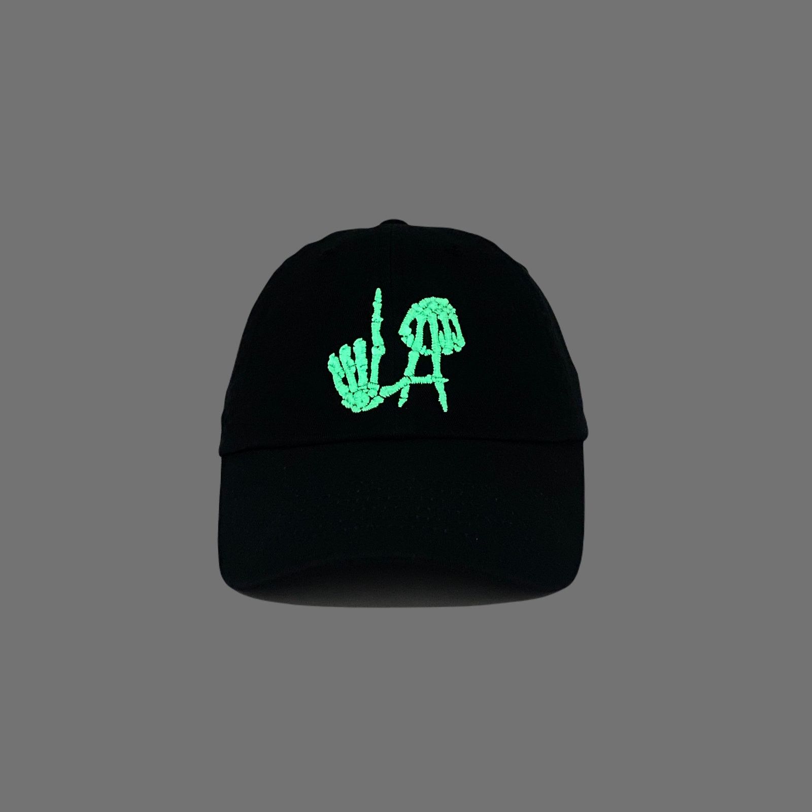 Other Los Angeles Bones Dad Hat Glow In The Dark Size ONE SIZE - 2 Thumbnail