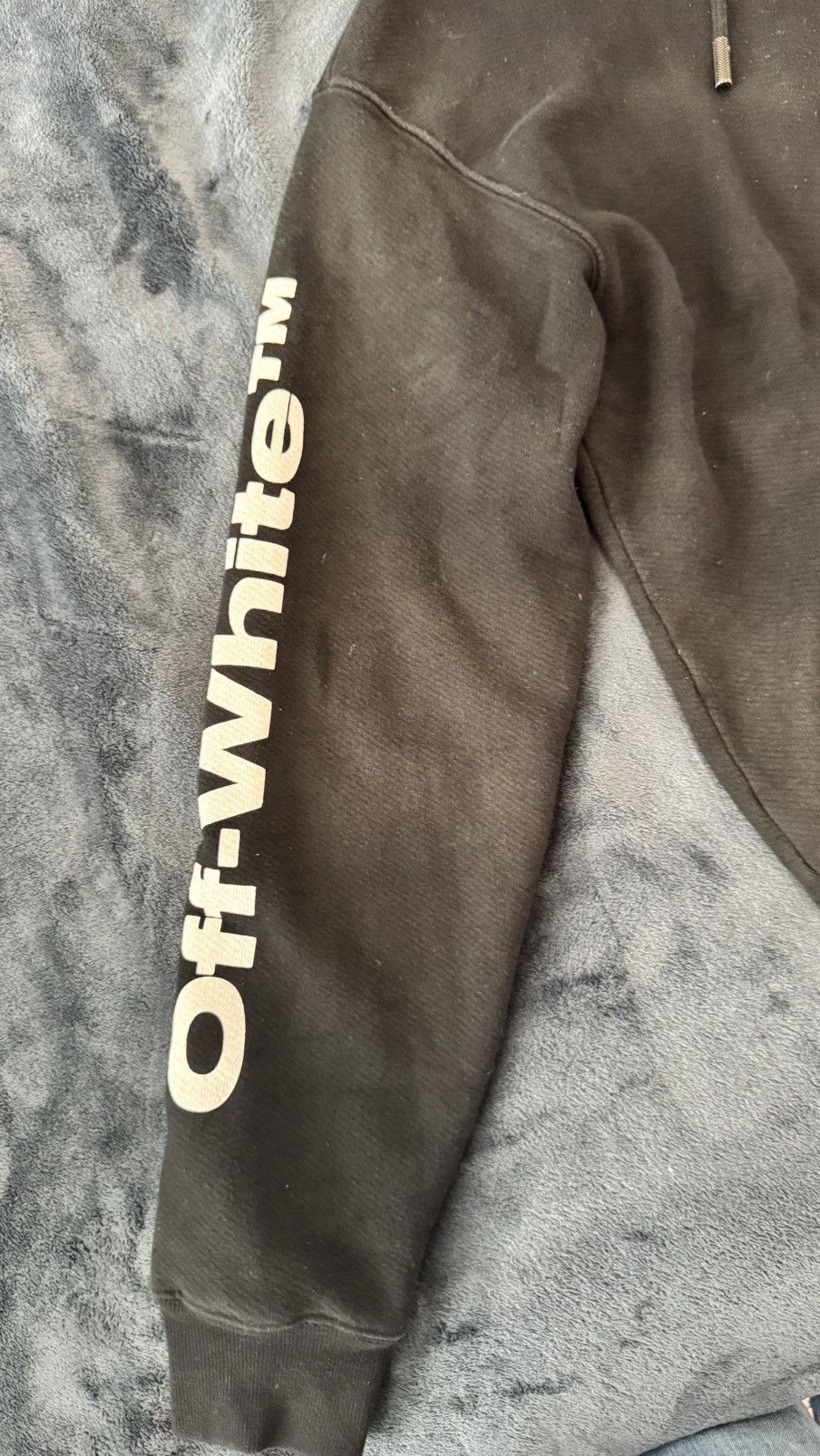 Off-White Off-white blue flame skull hoodie Size US S / EU 44-46 / 1 - 3 Thumbnail