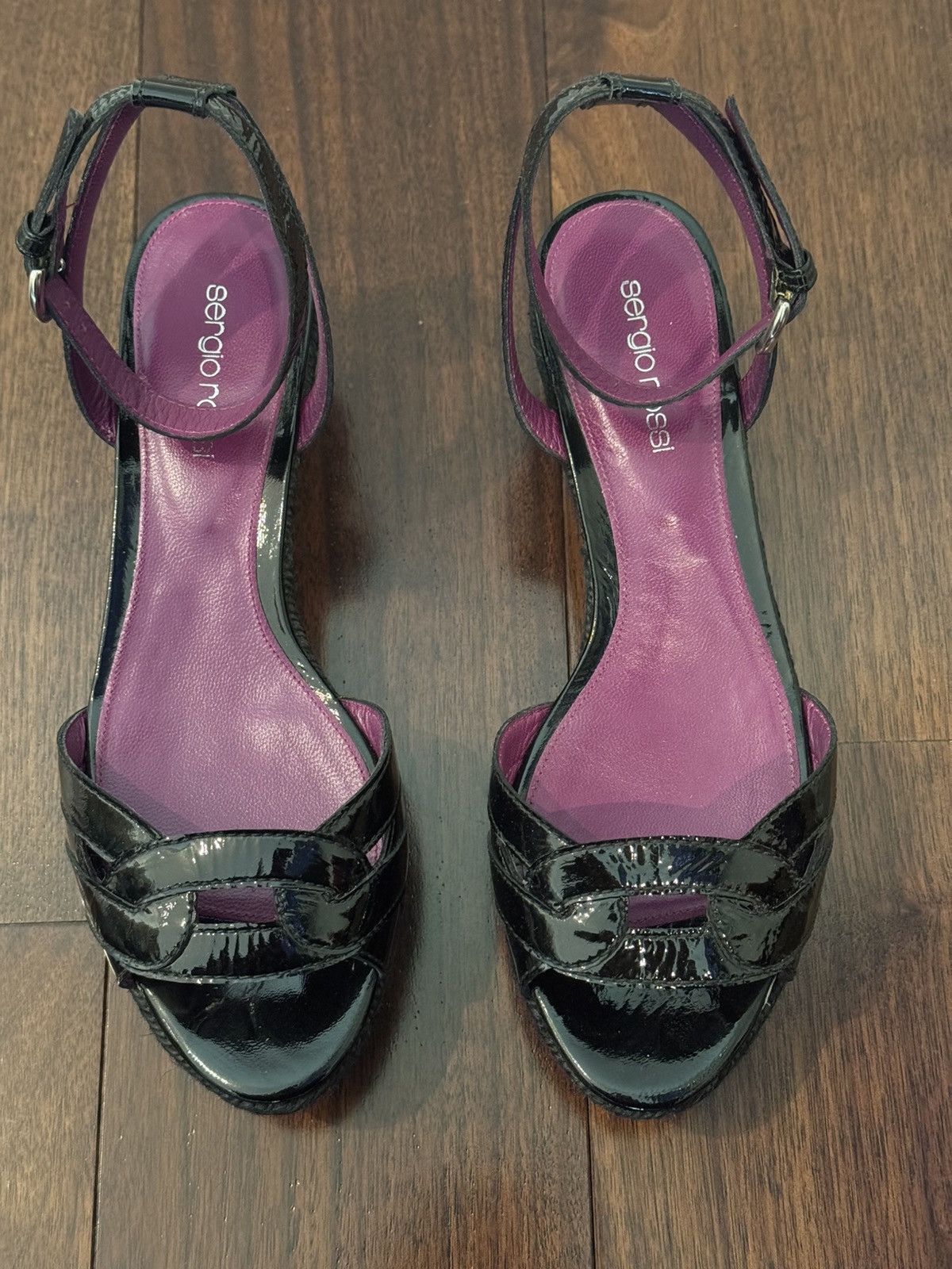 Sergio Rossi Sergio Rossi Black Platform Heels Size US 6 / IT 36 - 1 Thumbnail