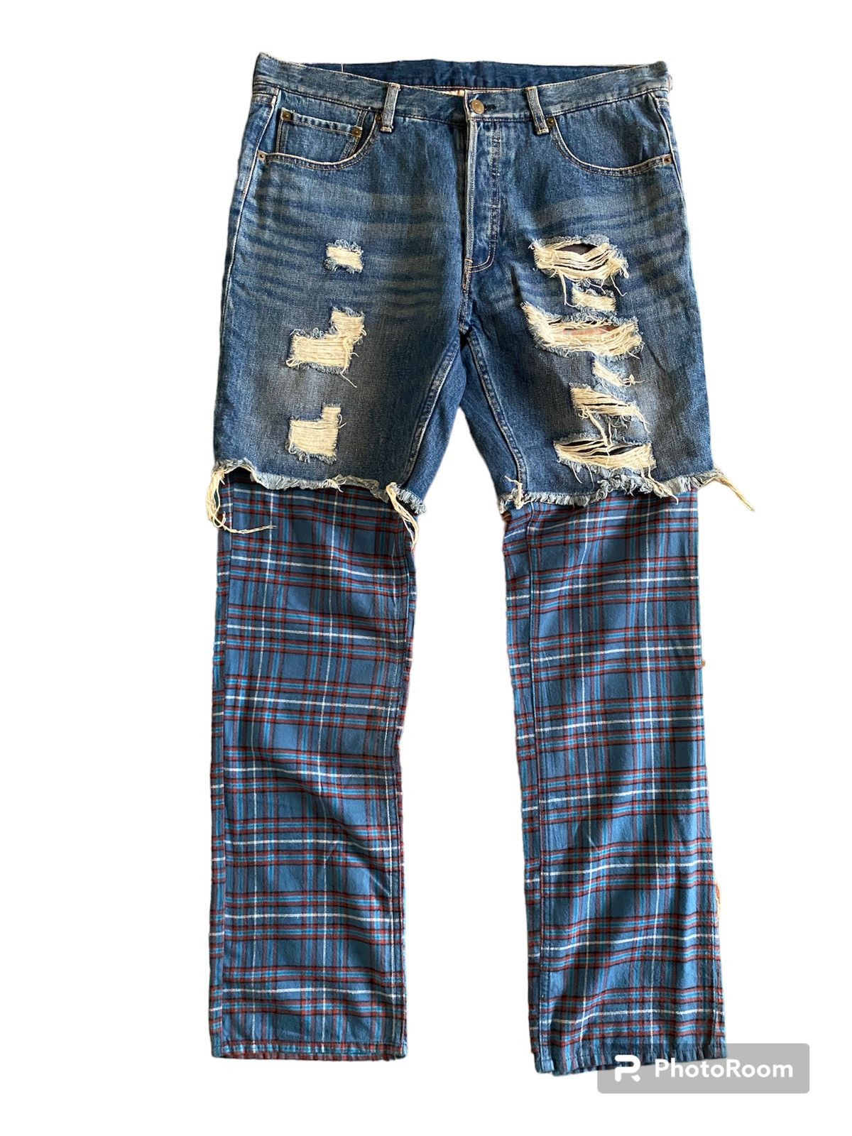Japanese Brand × Swagger Swagger 00s Hybrid Camo Panel Denim