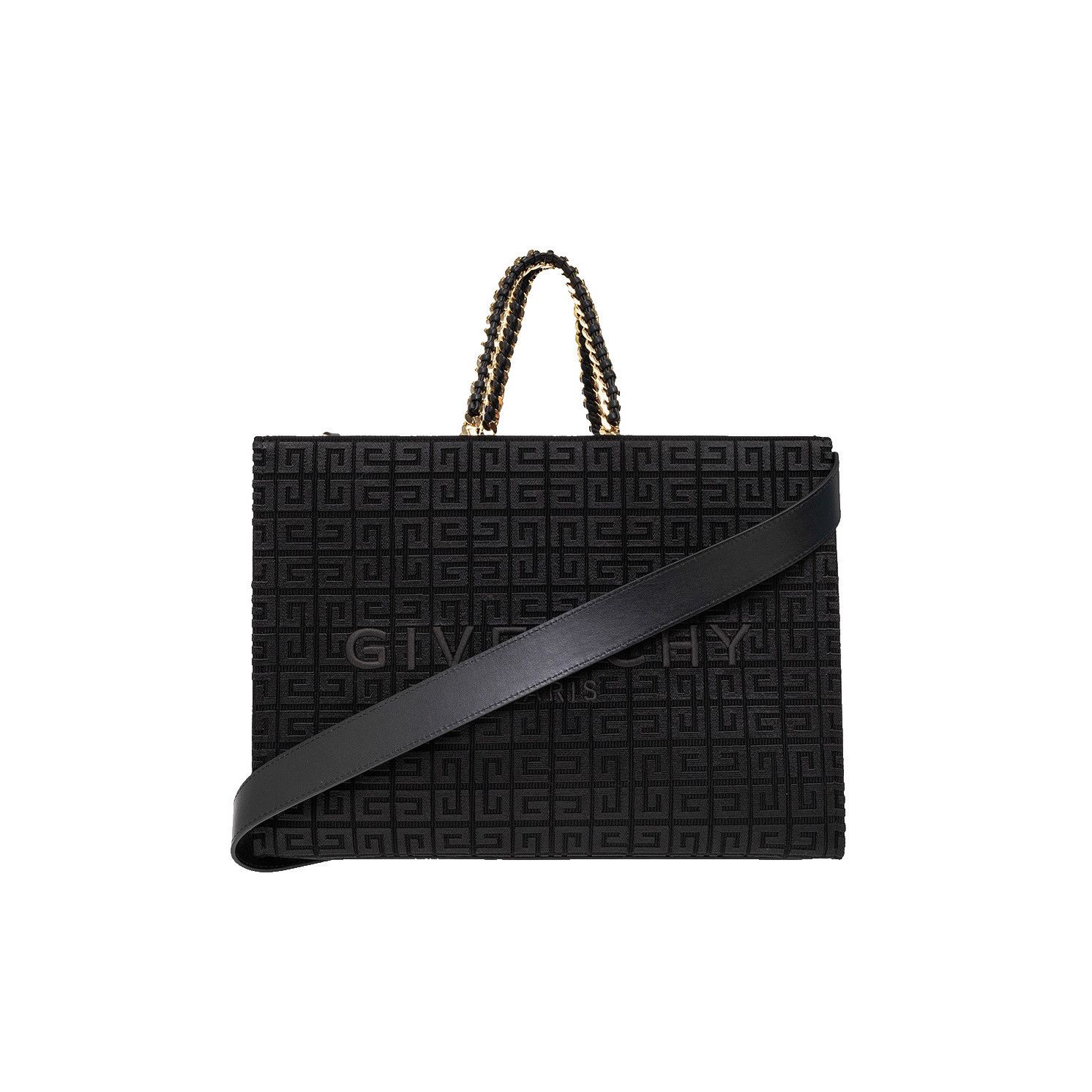 Givenchy GIVENCHY G-Tote Medium Black Canvas Tote Bag New And Authent Size ONE SIZE - 1 Thumbnail