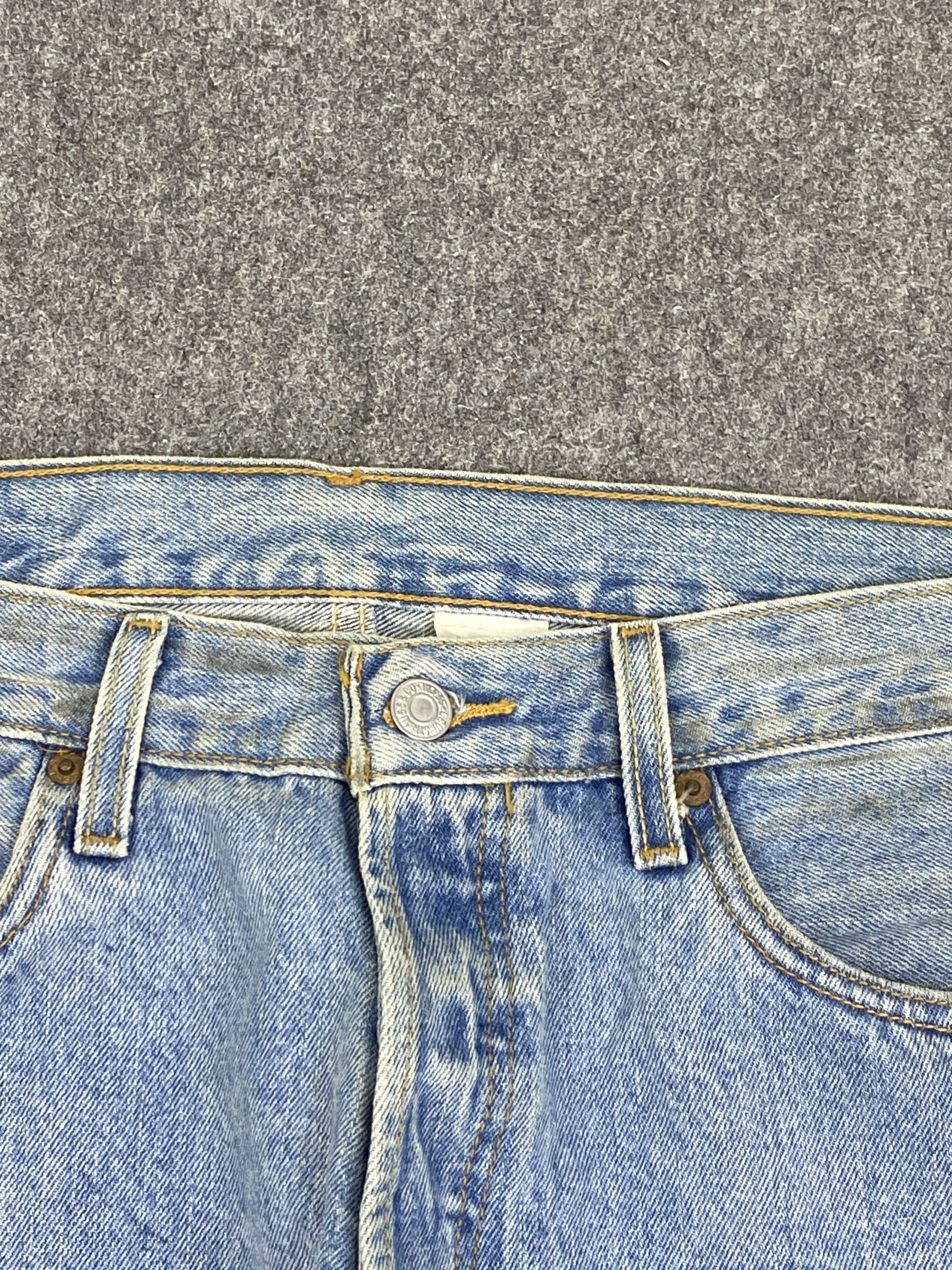 Levi's × Vintage Levis 501 Vintage 90s Faded Blue Jeans DP2814 Size US 34 / EU 50 - 10 Thumbnail
