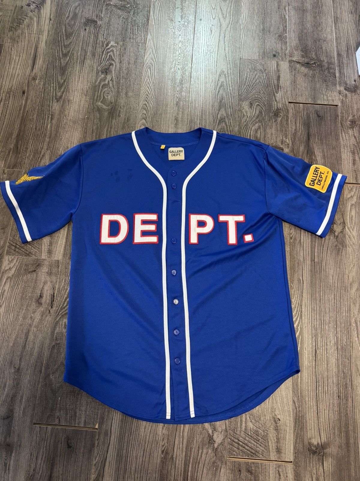 Gallery Dept. Gallery Dept BASEBALL JERSEY Size US XXL / EU 58 / 5 - 1 Thumbnail